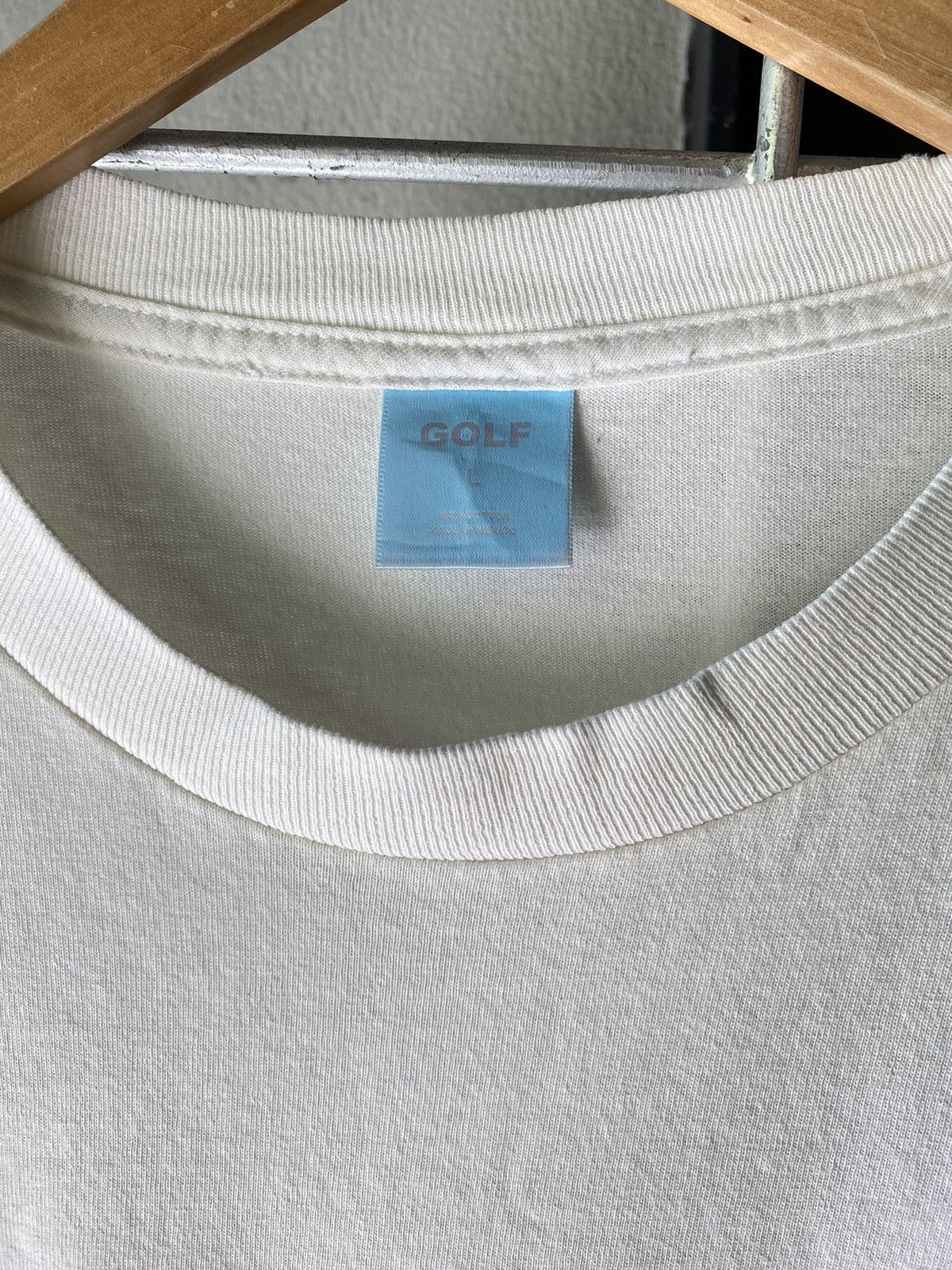 Golf Wang GOLF White Short-Sleeve Graphic Tee Size US L / EU 52-54 / 3 - 3 Thumbnail