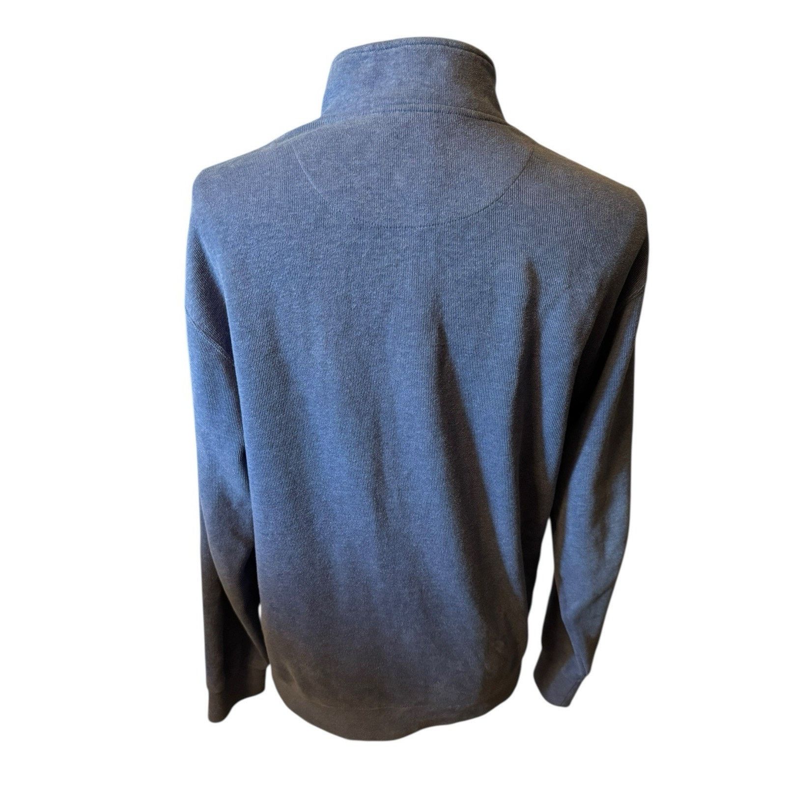 Orvis Orvis Blue Quarter Zip Pullover Sweater Men's Size Medium Size US M / EU 48-50 / 2 - 4 Thumbnail