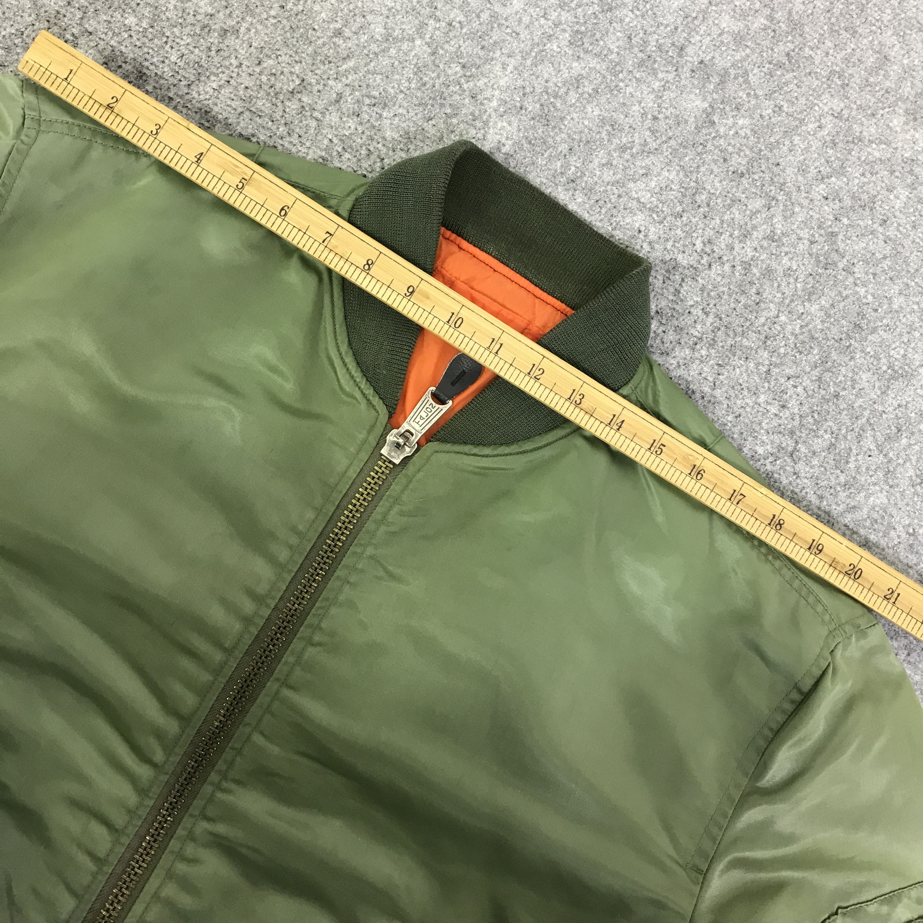 Japanese Brand DOGHOUSE JAPAN BOMBERS GREEN JACKET K101B14 Size US L / EU 52-54 / 3 - 6 Thumbnail