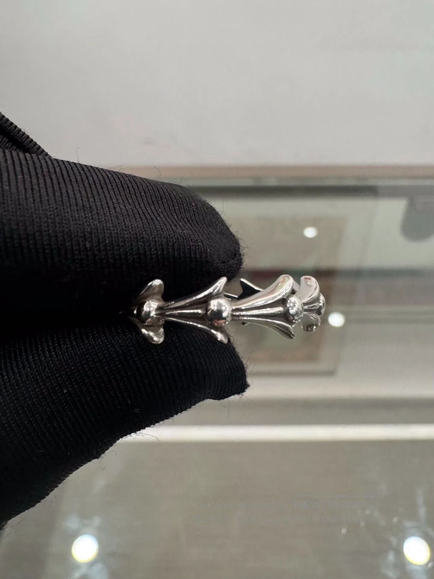Chrome Hearts Chrome Hearts Fishbone Silver Ring. Size ONE SIZE - 4 Thumbnail