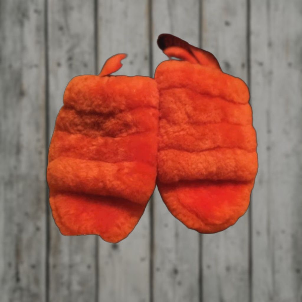 Ugg UGG Fluff Yeah Slide Orange Slipper Women Adult Medium Orange 1095119 8 Slipper Fur Sheepskin Wool Strap Open Toe Casual Comfort Cushion Size US 8 / IT 38 - 1 Thumbnail