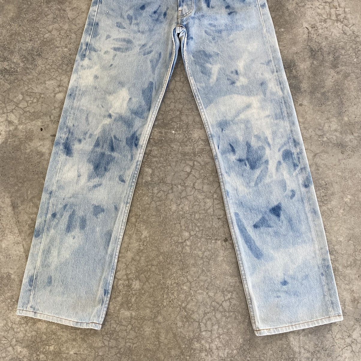 Levi's VTG Late 80’s Levis 501xx Acid Washed Blue Jeans Size US 28 / EU 44 - 5 Thumbnail
