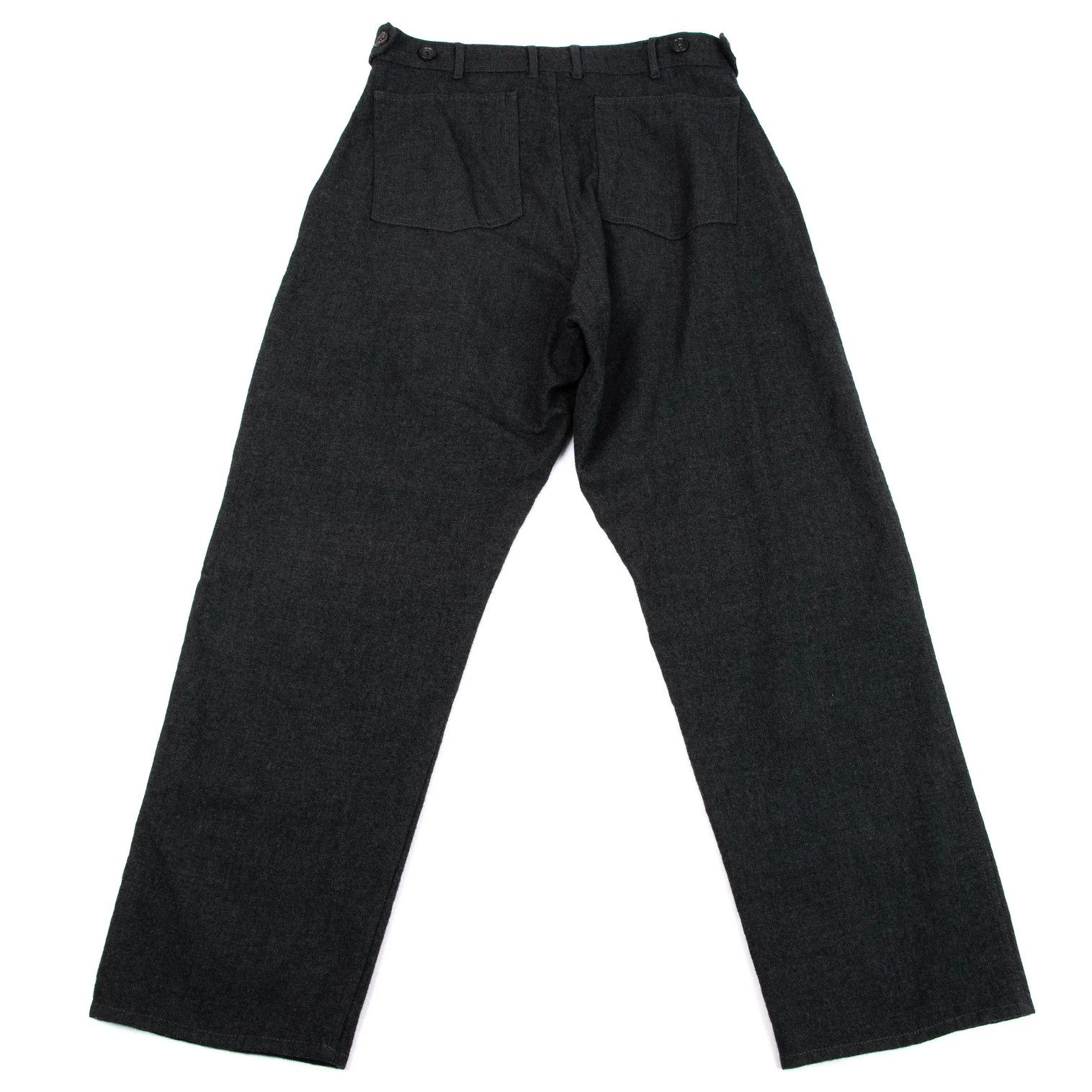 Comme des Garcons Homme Plus Wool Tapered Pants in Gray, Size S Size US 30 / EU 46 - 9 Thumbnail