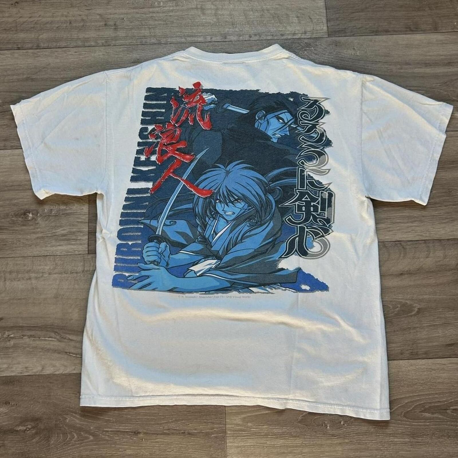 Other Vintage Rurouni Kenshin T Shirt ODM Anime tee size M grail Size US M / EU 48-50 / 2 - 1 Thumbnail