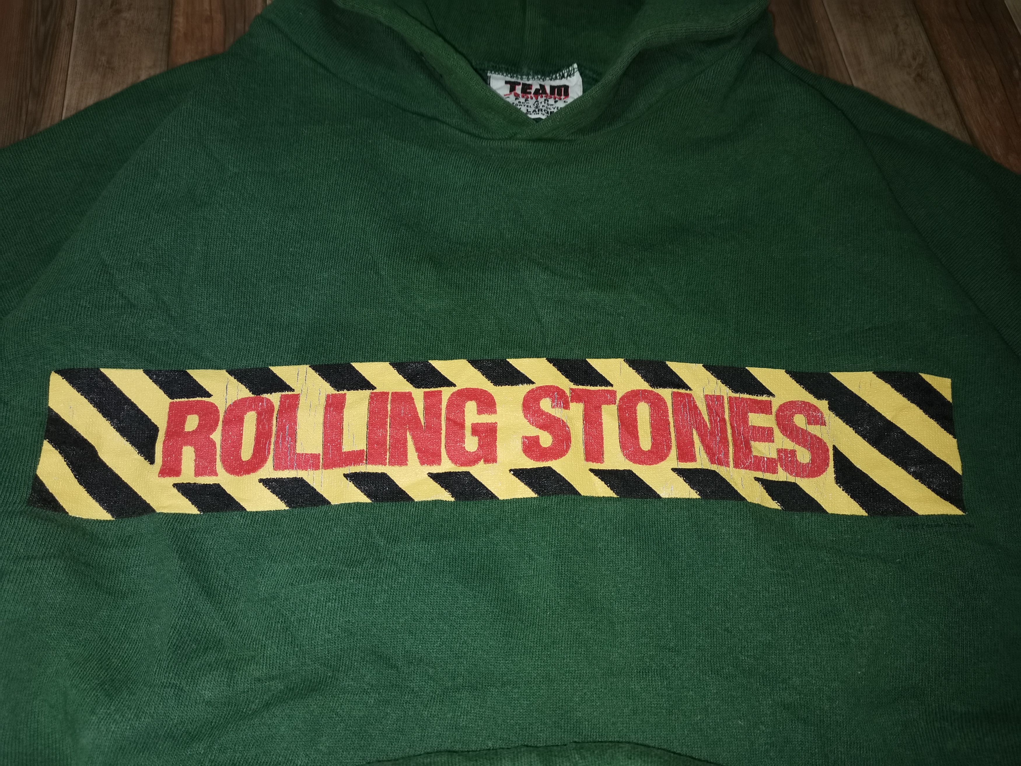 Vintage Rollingstones no security tour 99 hoodie vintage Size US XL / EU 56 / 4 - 5 Thumbnail