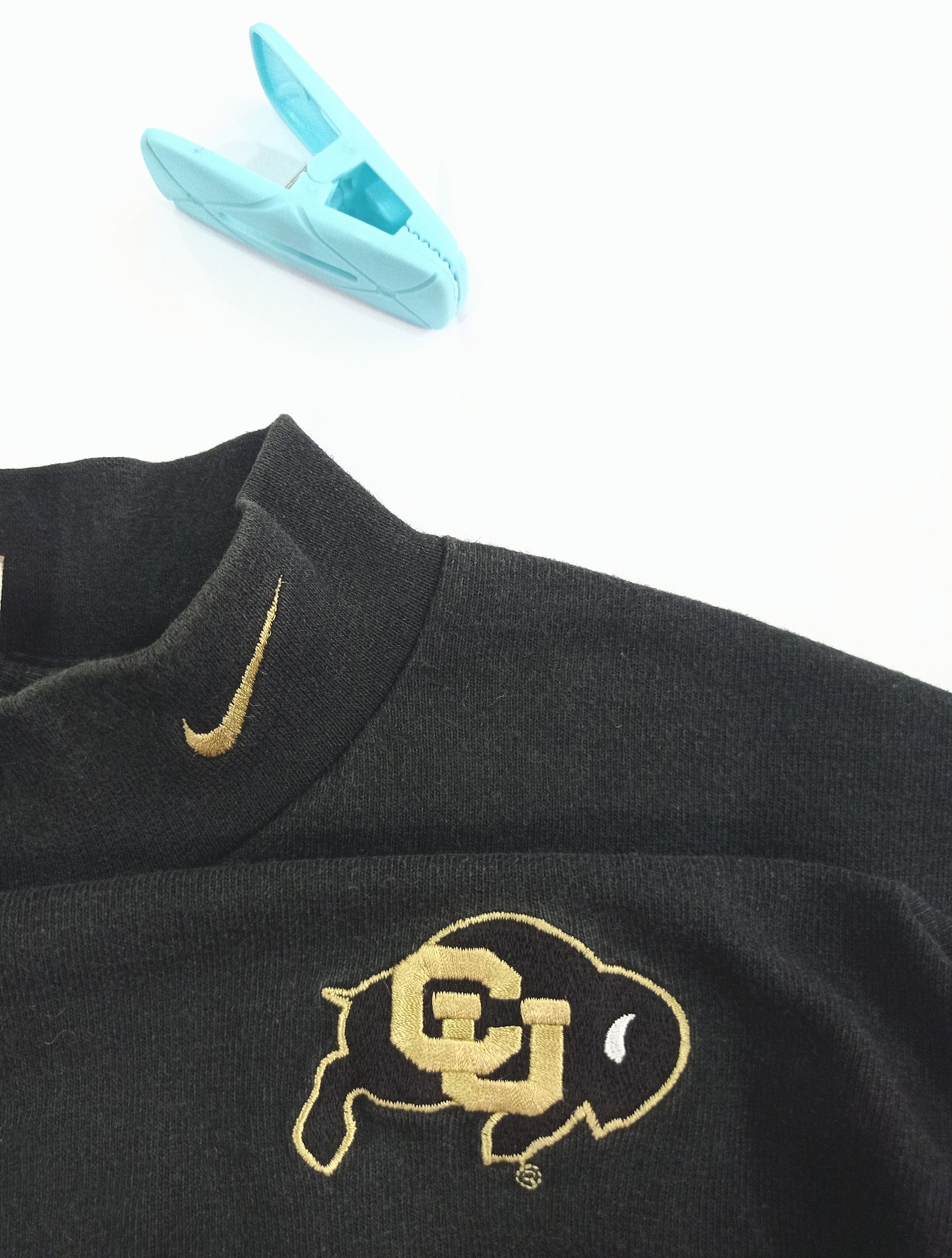 Nike VTG NIKE 1996 COLORADO BUFFALOES FOOTBALL MOCK TURTLE NECK Size US XL / EU 56 / 4 - 1 Thumbnail