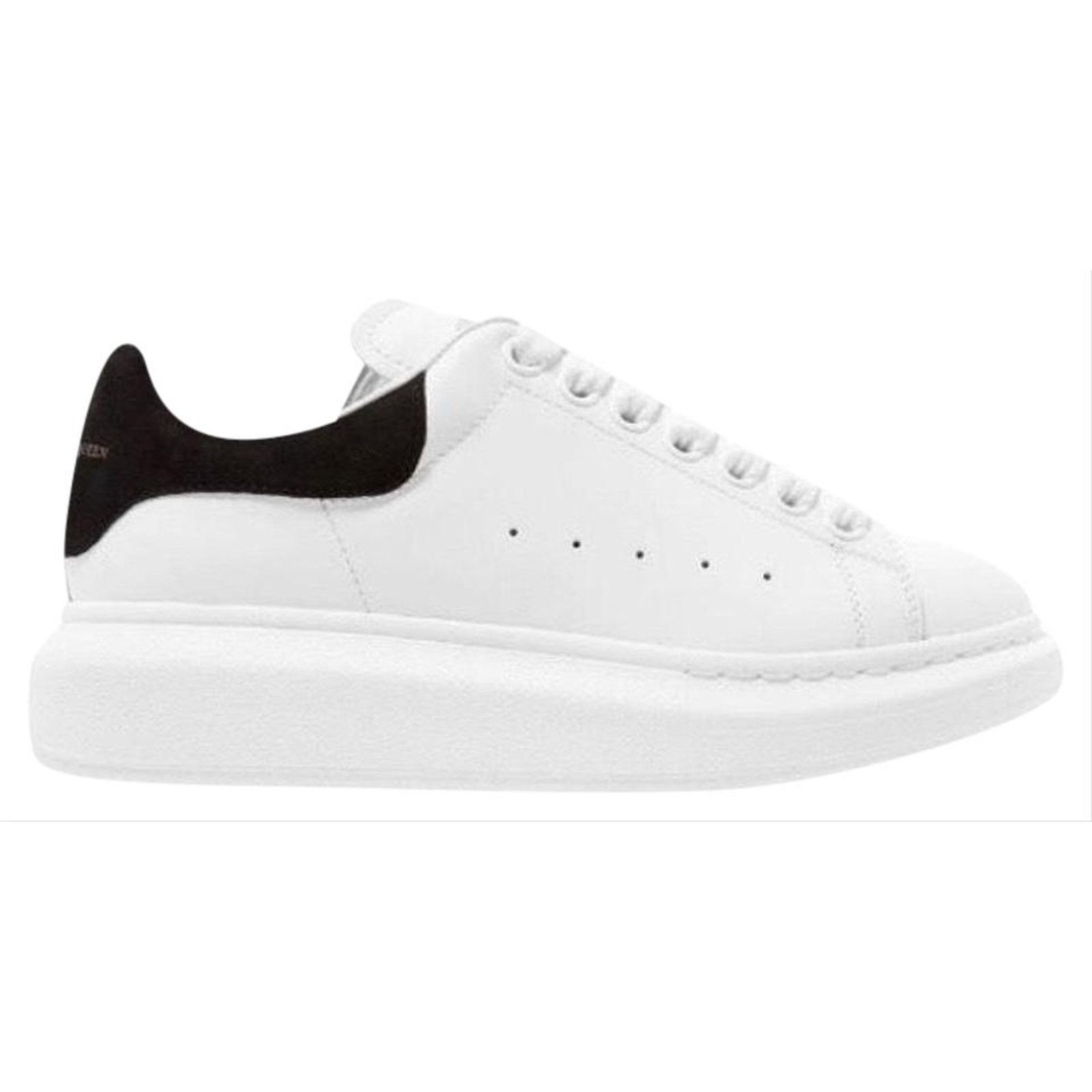 Alexander McQueen Alexander McQueen Oversized leather sneakers 36.5 Size US 6.5 / IT 36.5 - 1 Thumbnail