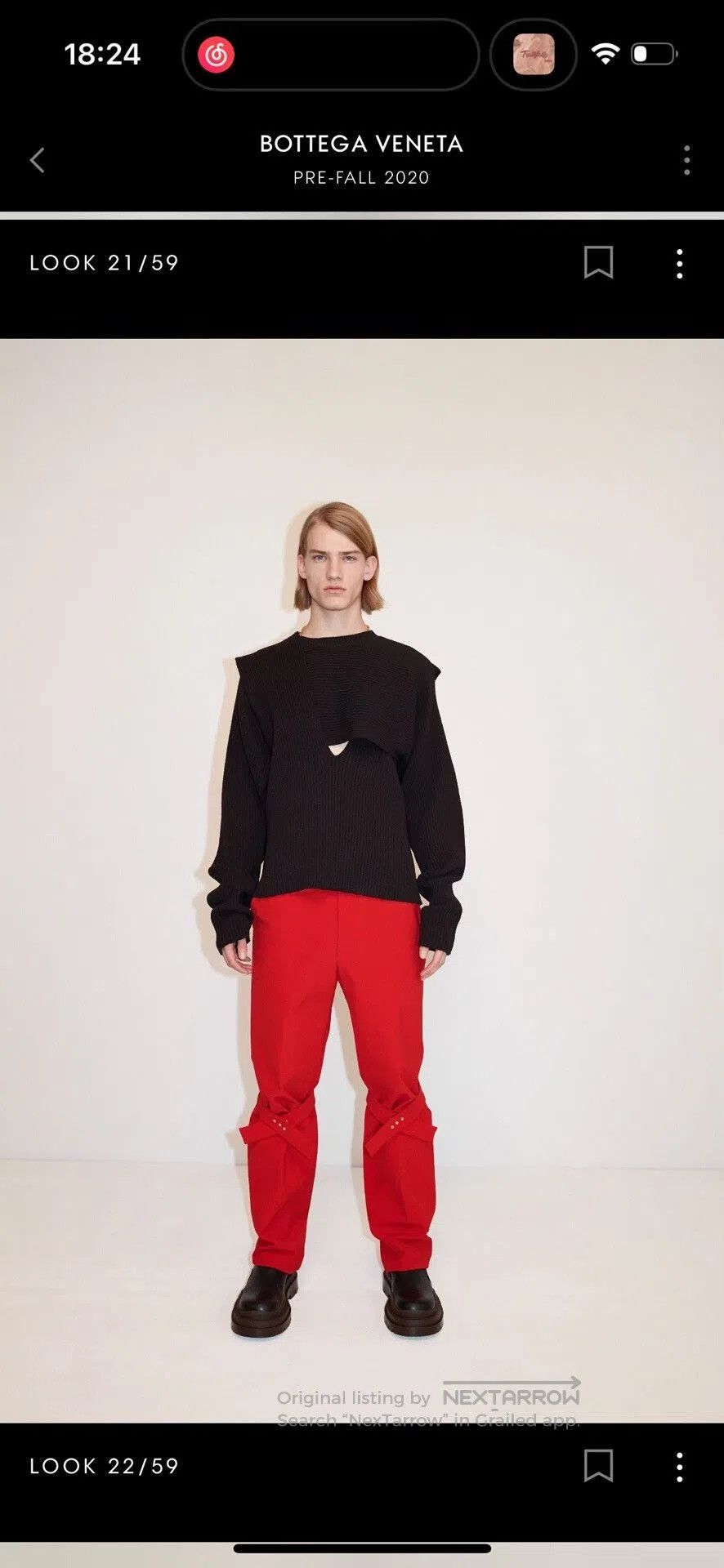 Bottega Veneta Bottega Veneta PreFall 20 Deconstructed Open. Size XS / US 0-2 / IT 36-38 - 6 Thumbnail