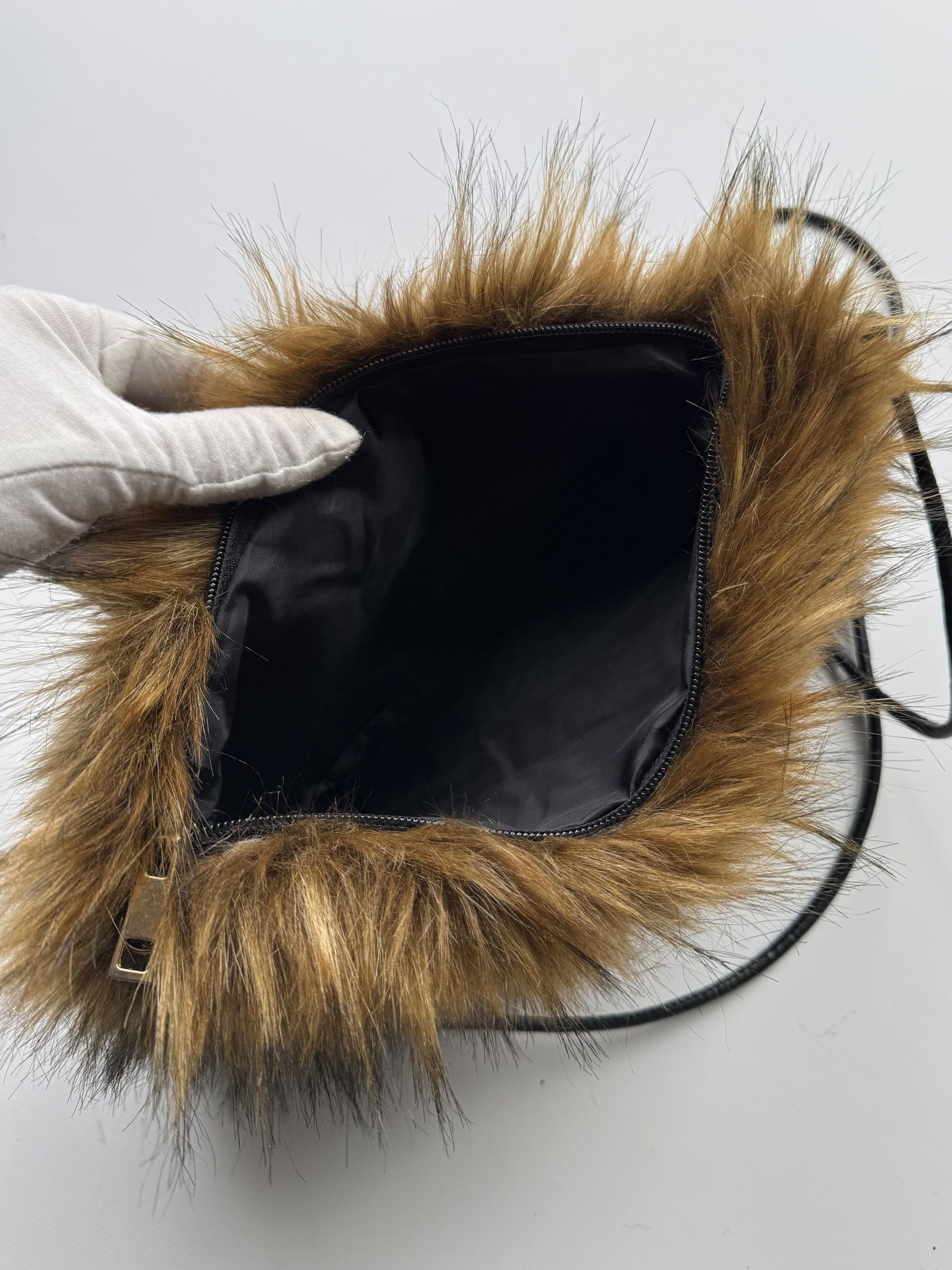 Vintage Vintage Faux Fur Bag B371(V226)E2 Size ONE SIZE - 4 Thumbnail