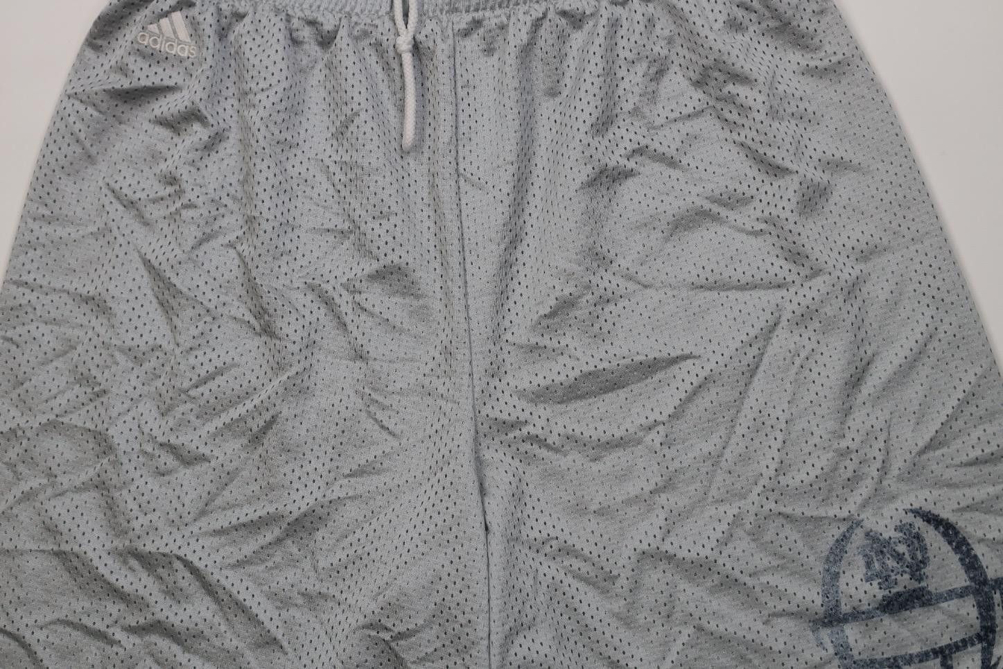 Adidas Adidas Notre Dame University Football Mesh Shorts Silver Size US 34 / EU 50 - 3 Thumbnail
