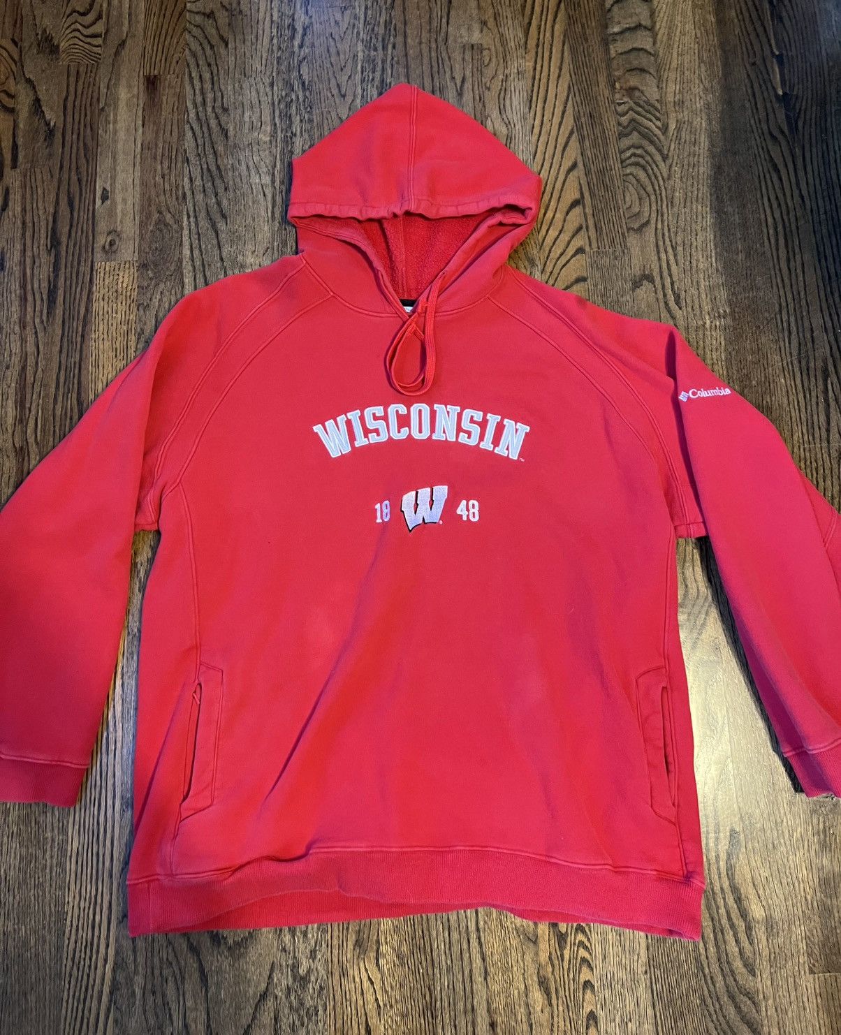 Columbia Vintage Wisconsin Columbia Hoodie Size US XXL / EU 58 / 5 - 1 Thumbnail