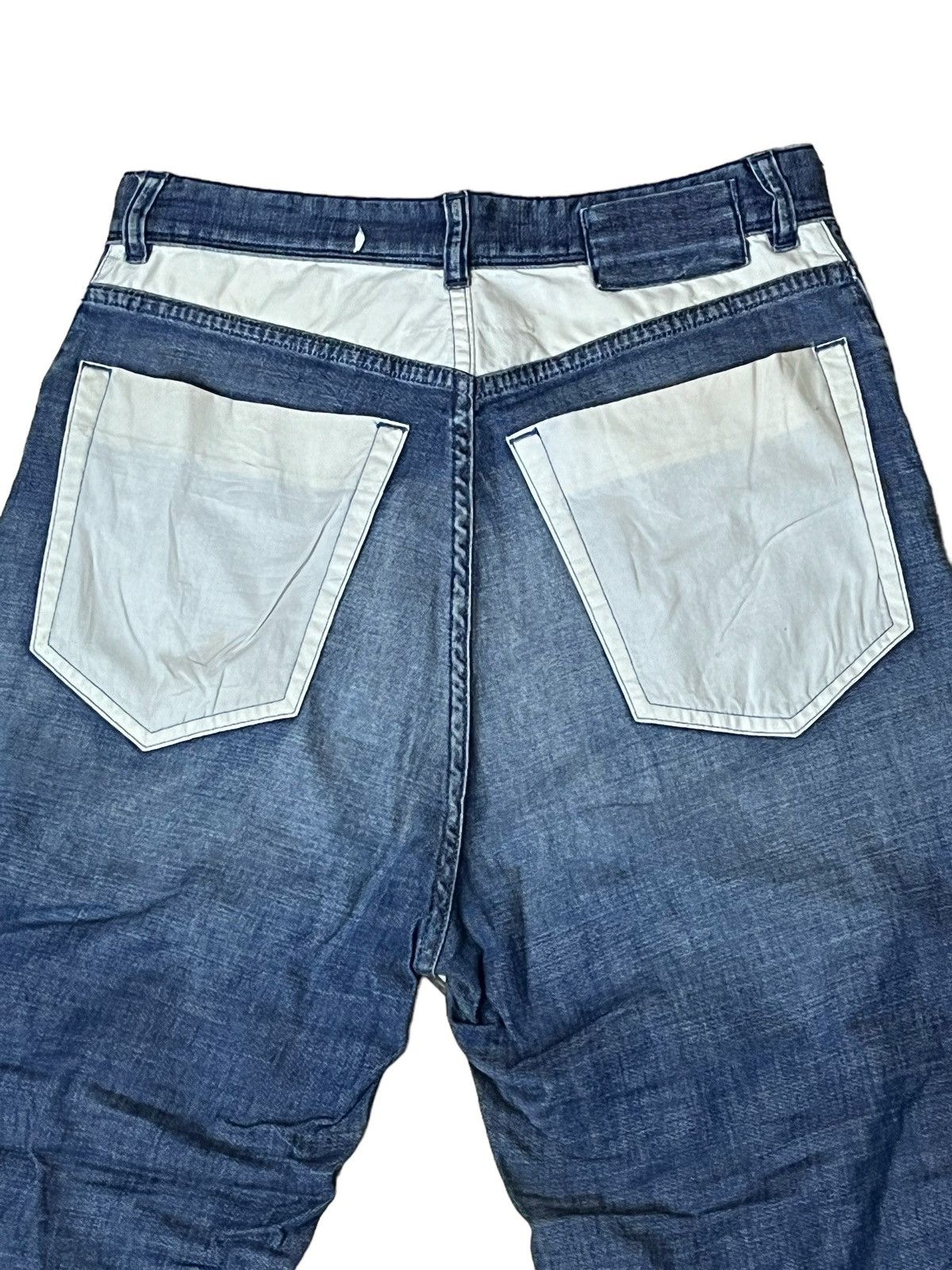 Maison Margiela SICK🔥MAISON MARTIN MARGIELA PARIS MM(6) LIGHT DENIM JEANS Size US 27 - 5 Thumbnail