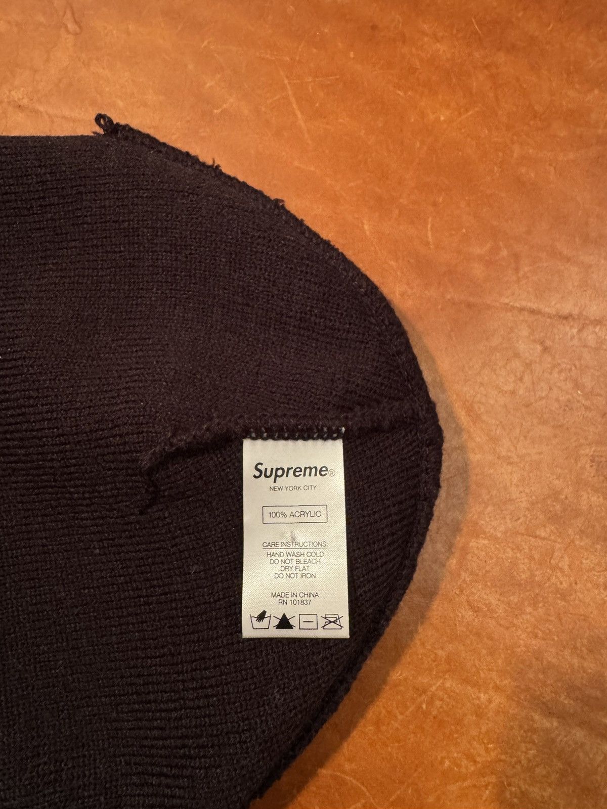 Lamborghini × Supreme Supreme x Lamborghini black beanie Size ONE SIZE - 3 Thumbnail