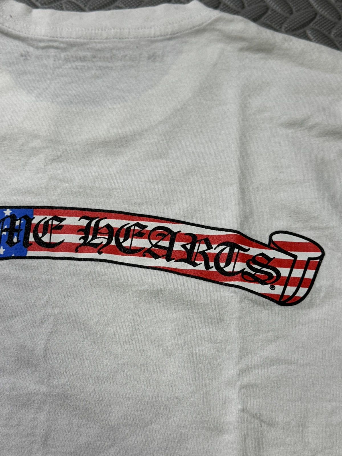 Chrome Hearts MATTY BOY AMERICAN FLAG SCROLL TEE Size US M / EU 48-50 / 2 - 6 Thumbnail