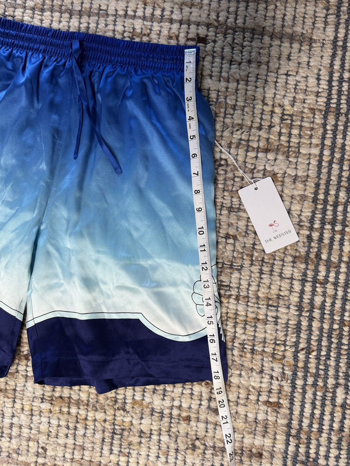 Casablanca Silk Satin Shorts Archway Place Vendome NWT Size US 32 / EU 48 - 9 Thumbnail