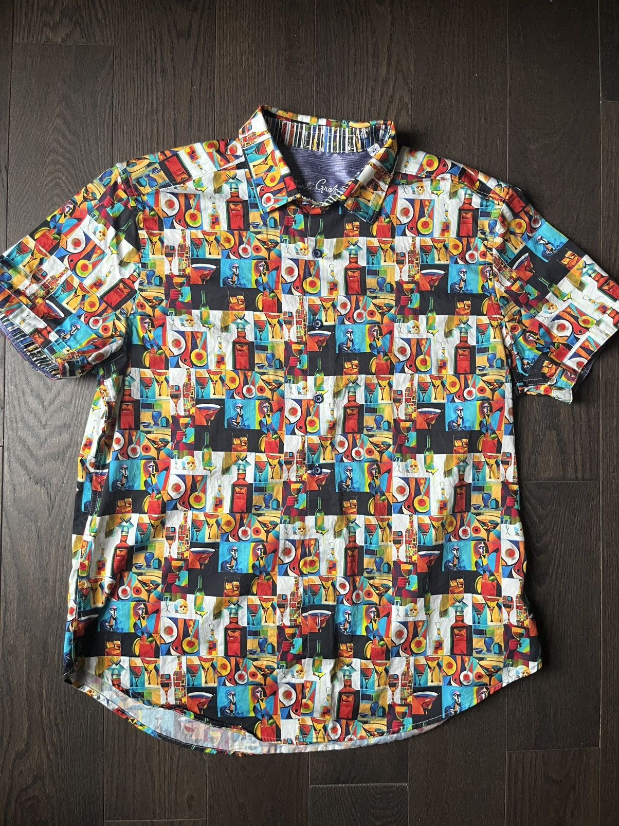 Designer × Robert Graham Rare Robert Graham Button Down Shirt Size US XL / EU 56 / 4 - 1 Thumbnail