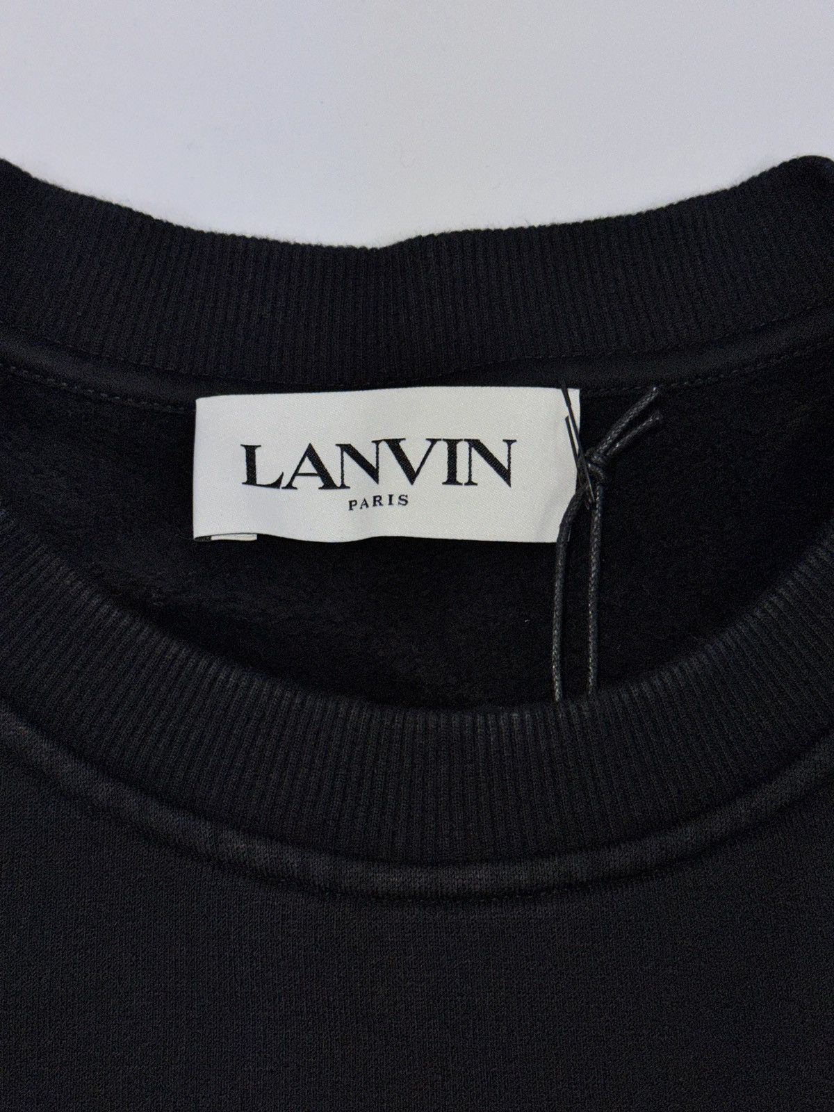 Lanvin LOGO EMBROIDERED SWEATER Size US XL / EU 56 / 4 - 3 Thumbnail