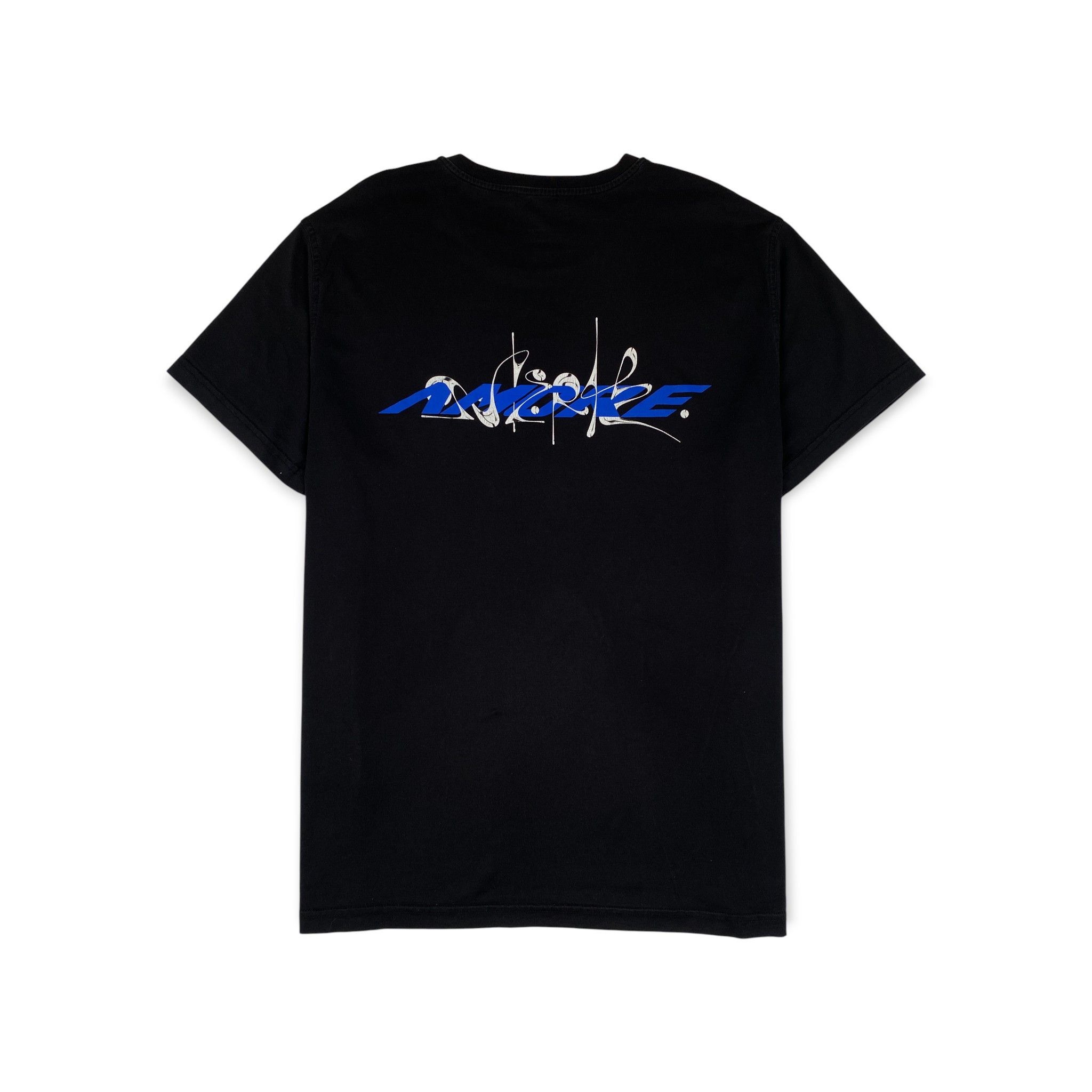Givenchy Amore Black Logo Print T-Shirt Size US M / EU 48-50 / 2 - 2 Thumbnail