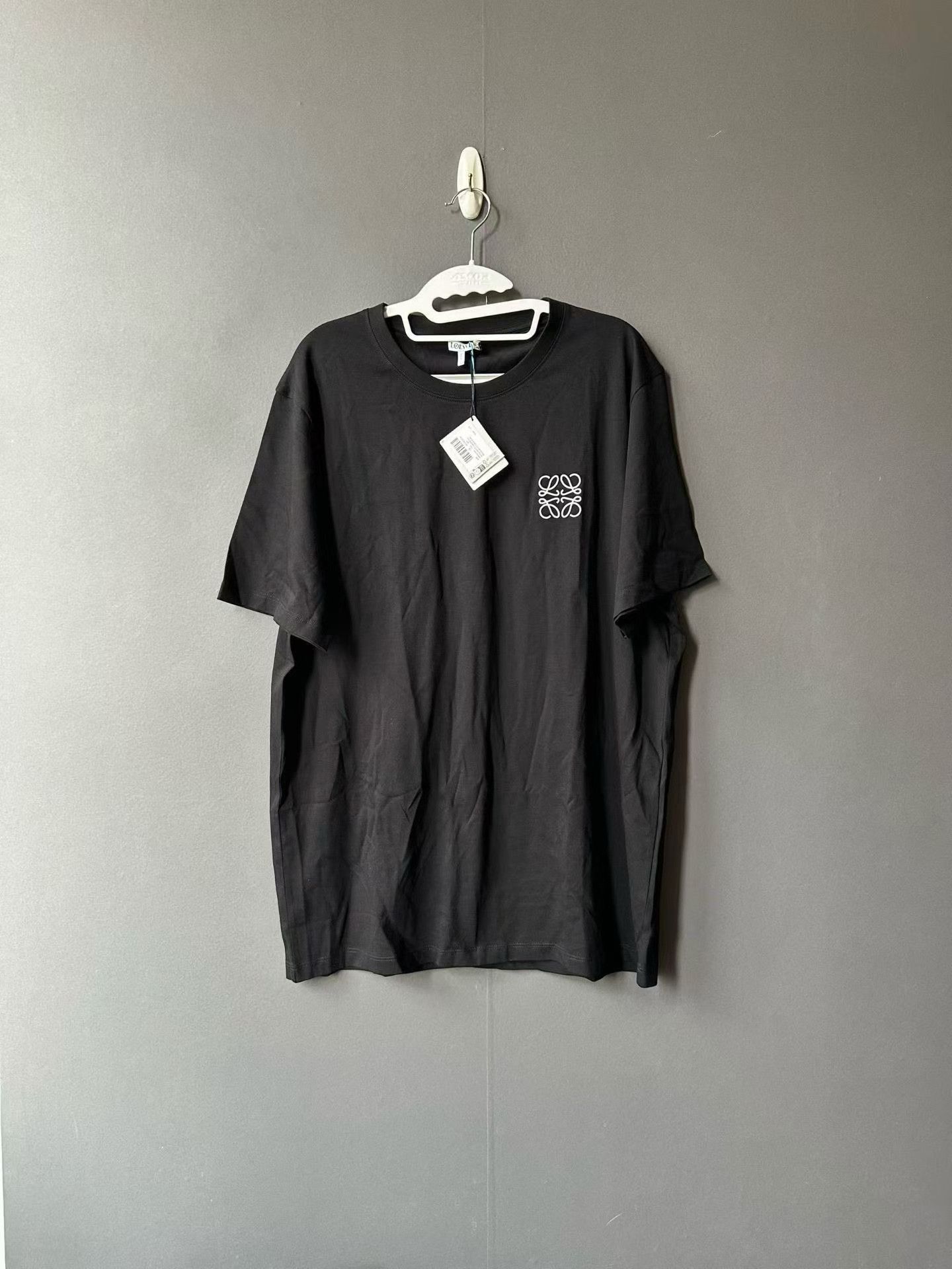 Loewe Loewe Black Embroidered Logo Short-Sleeve Size US XXL / EU 58 / 5 - 1 Thumbnail
