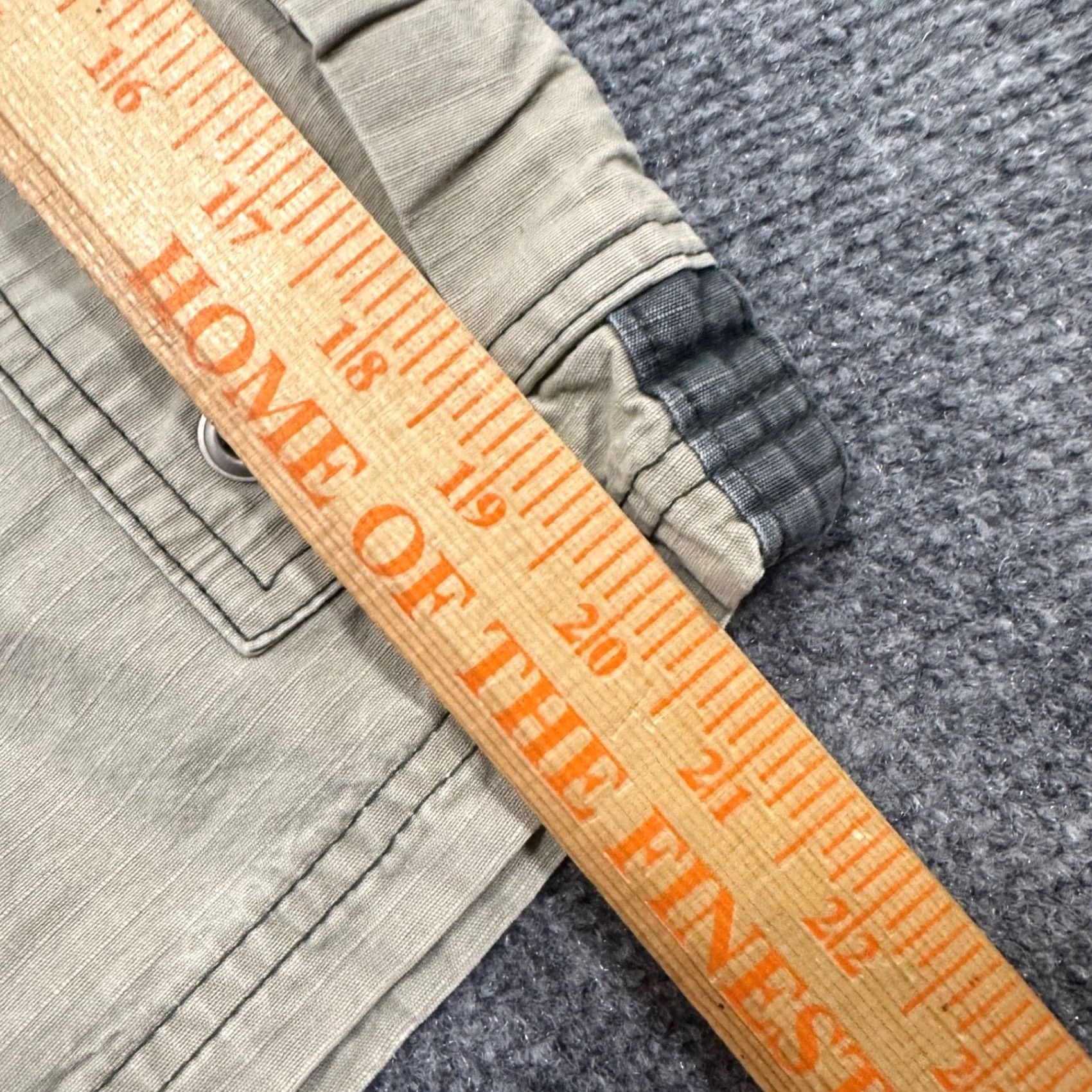 Vintage Tavarua Cargo Shorts Men 32 Surfer 100% Cotton 6 Pocket Beige Cream Y2K Size US 32 / EU 48 - 5 Thumbnail