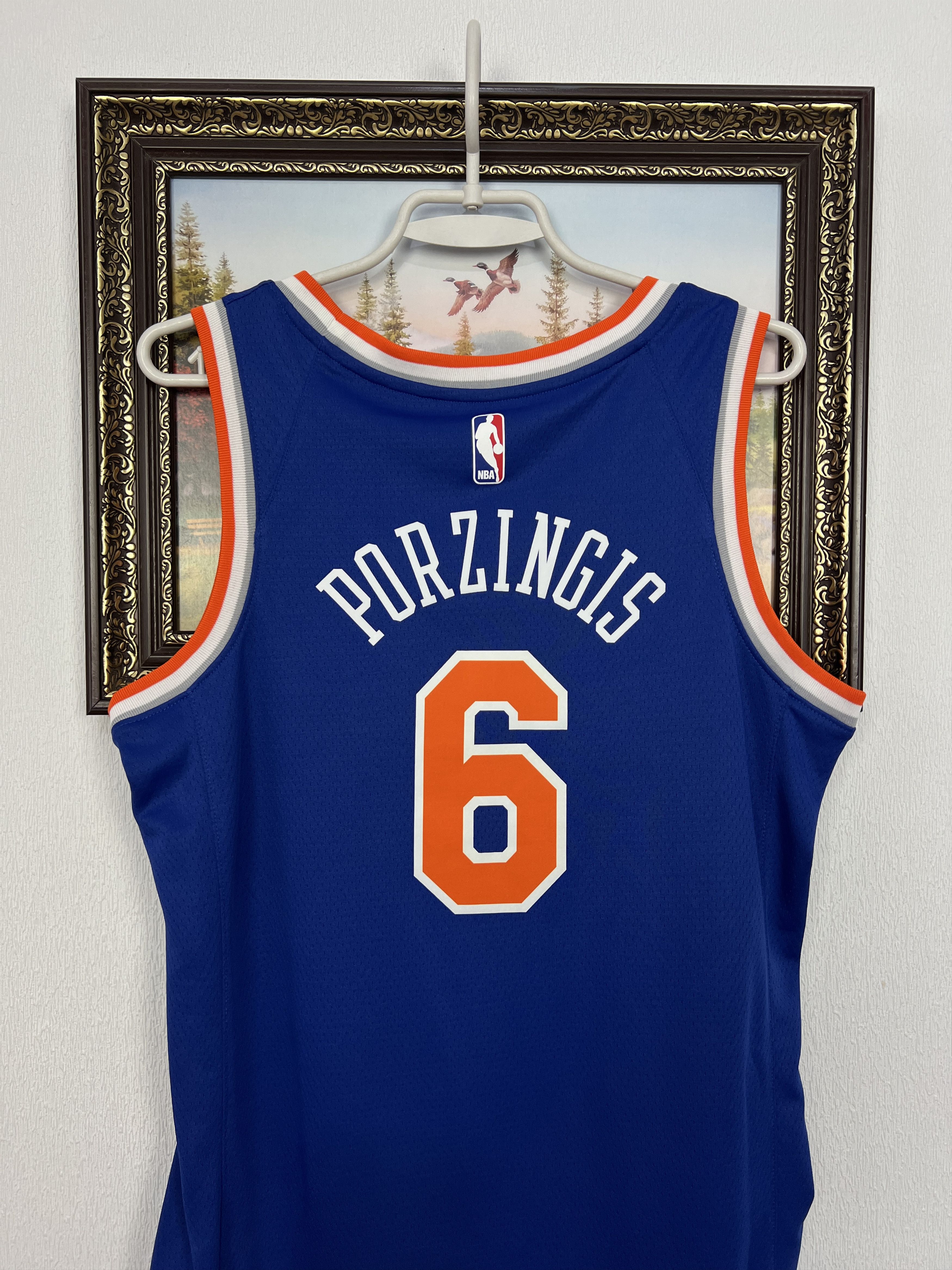 Nike New York Knicks NBA Jersey #6 Porzingis Shirt Trikot Rare Size US S / EU 44-46 / 1 - 9 Thumbnail