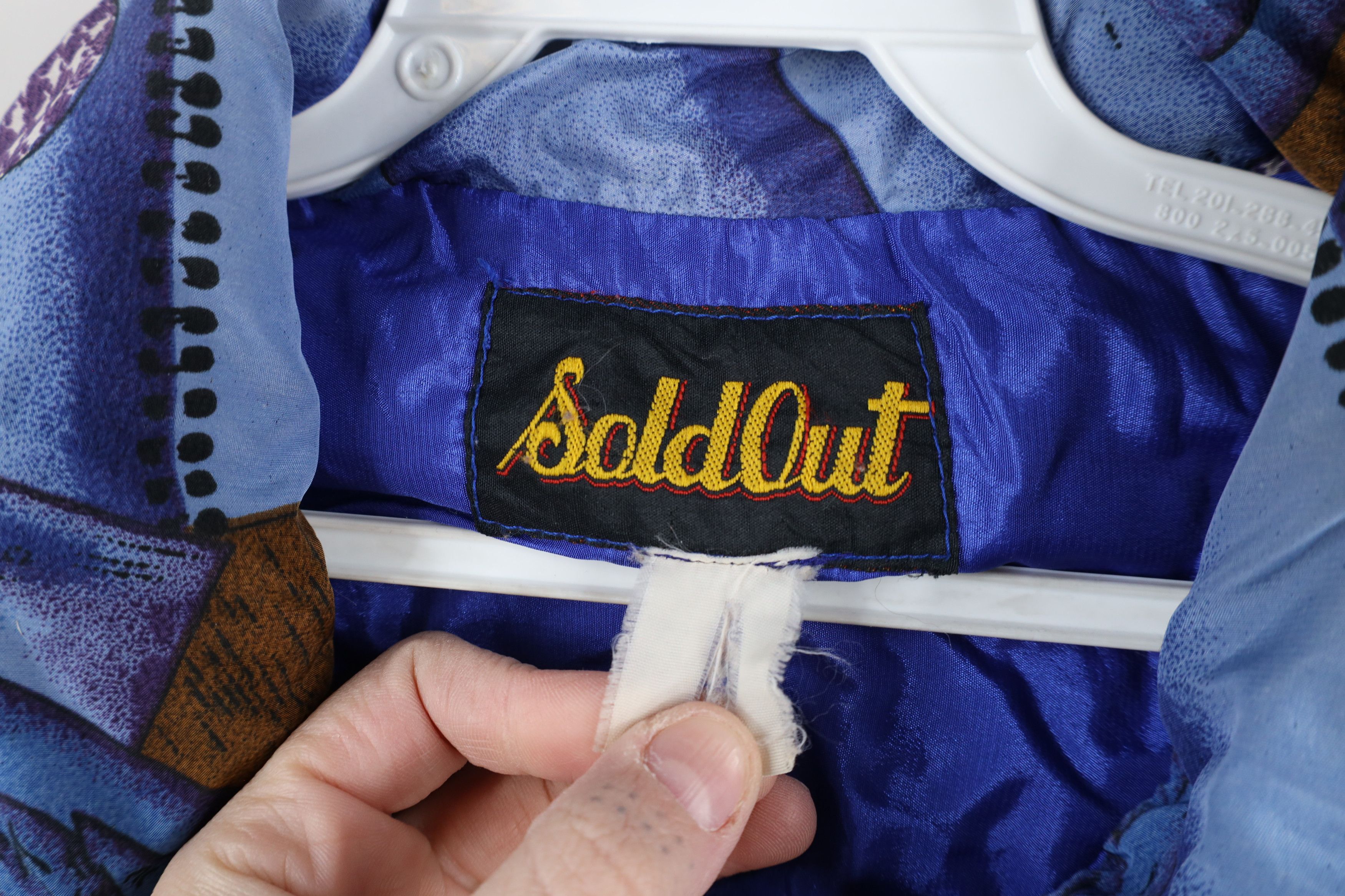 Vintage Vintage 90s Streetwear Abstract Lined Windbreaker Jacket Size XL / US 12-14 / IT 48-50 - 7 Thumbnail
