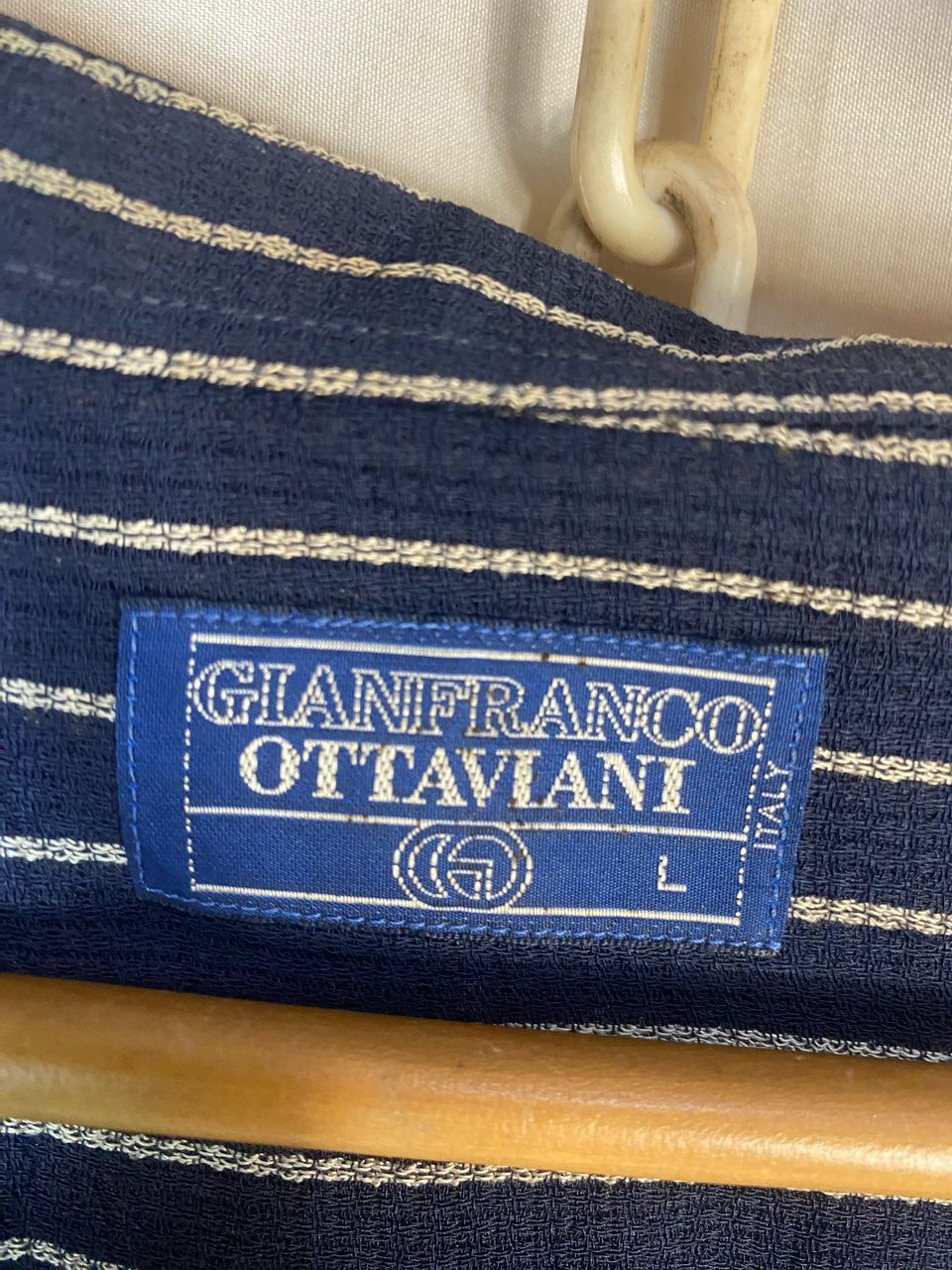 Designer Gianfranco Ottaviani button up shirt Size US L / EU 52-54 / 3 - 6 Thumbnail