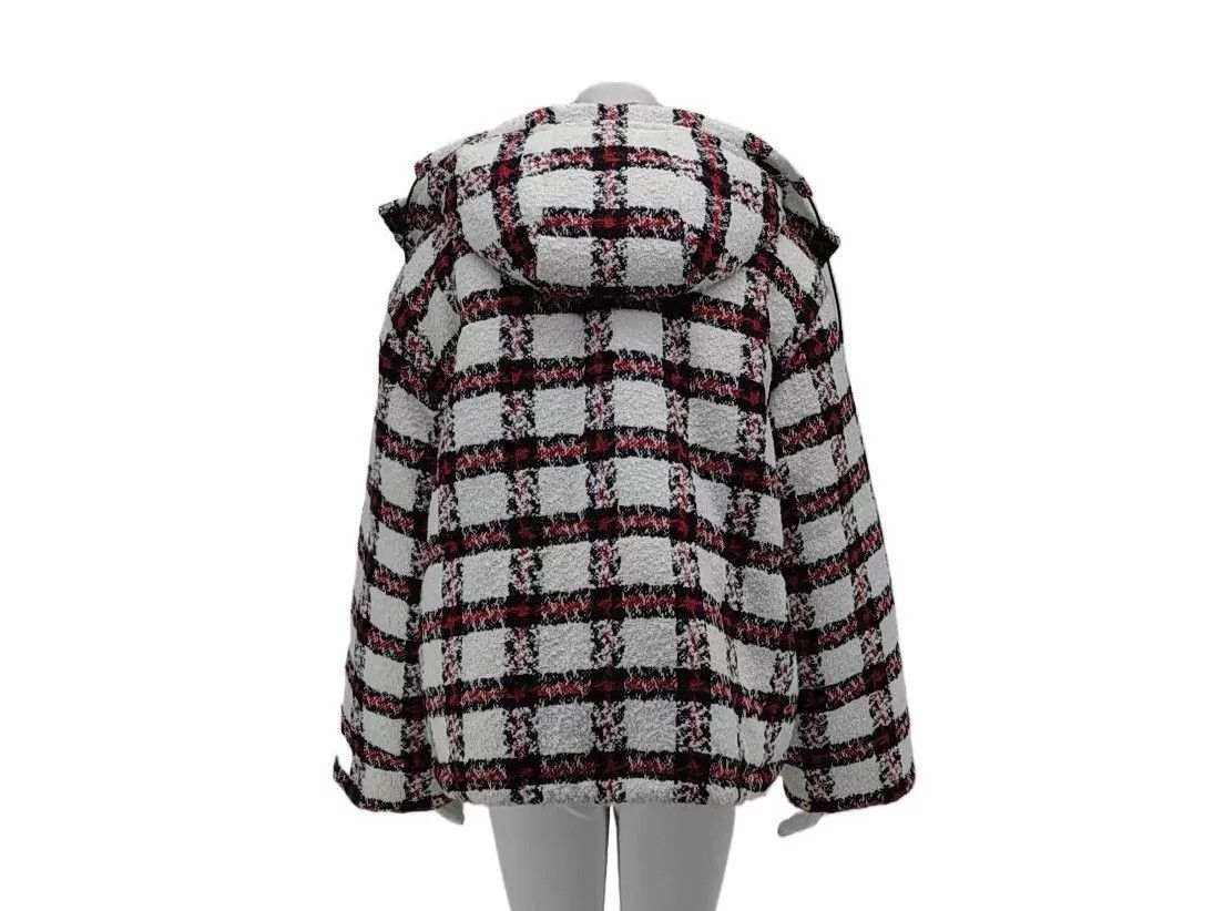 Gucci Gucci GG Tartan Tweed Puffer Jacket 42 Size M / US 6-8 / IT 42-44 - 3 Thumbnail