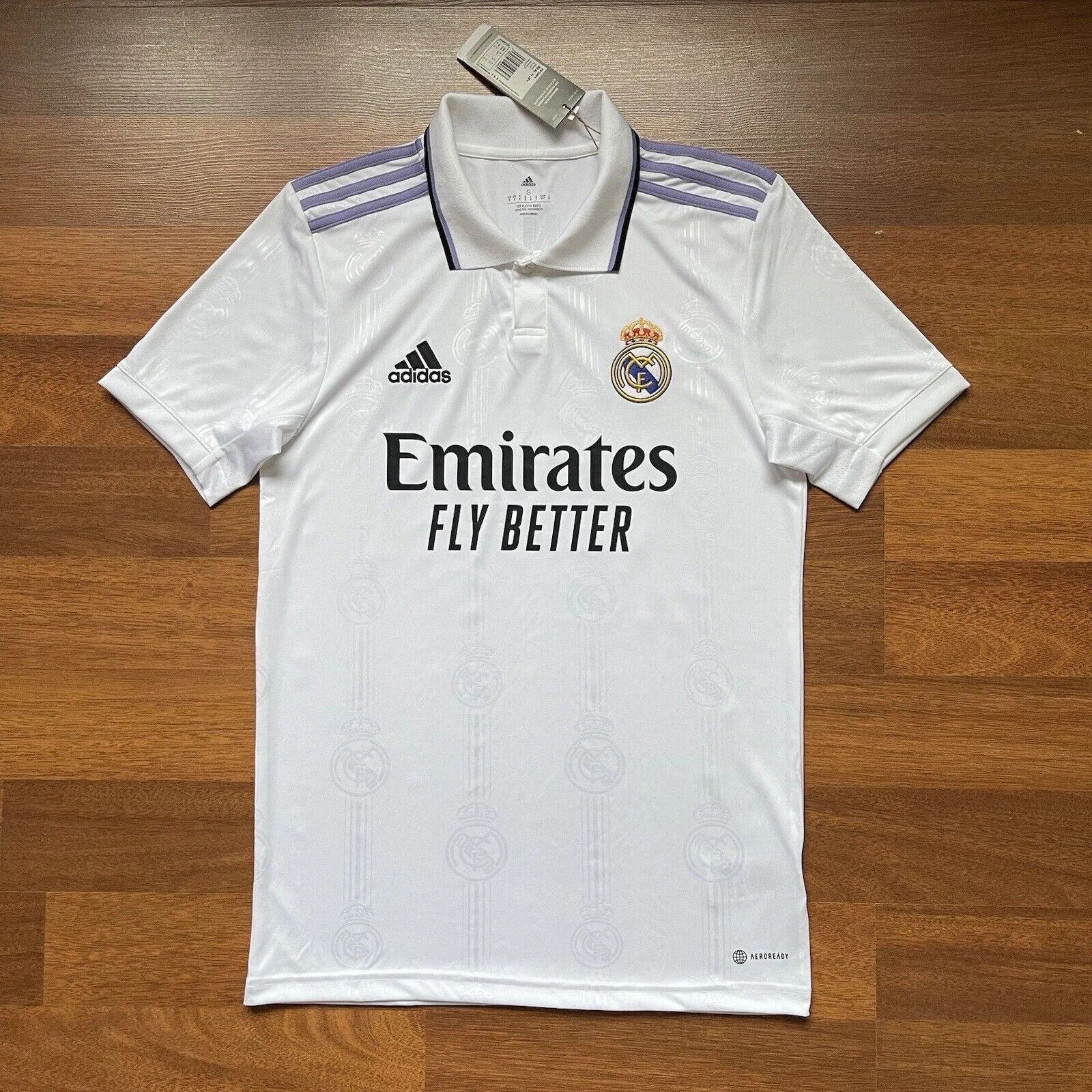 Adidas REAL MADRID ADIDAS 2022/2023 FOOTBALL HOME JERSEY #20 VINI Size US S / EU 44-46 / 1 - 2 Thumbnail