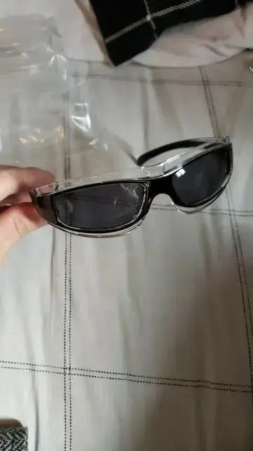 Electric Visual Black Lense Cateye Glasses Punk Style Sunglasses Size ONE SIZE - 2 Thumbnail