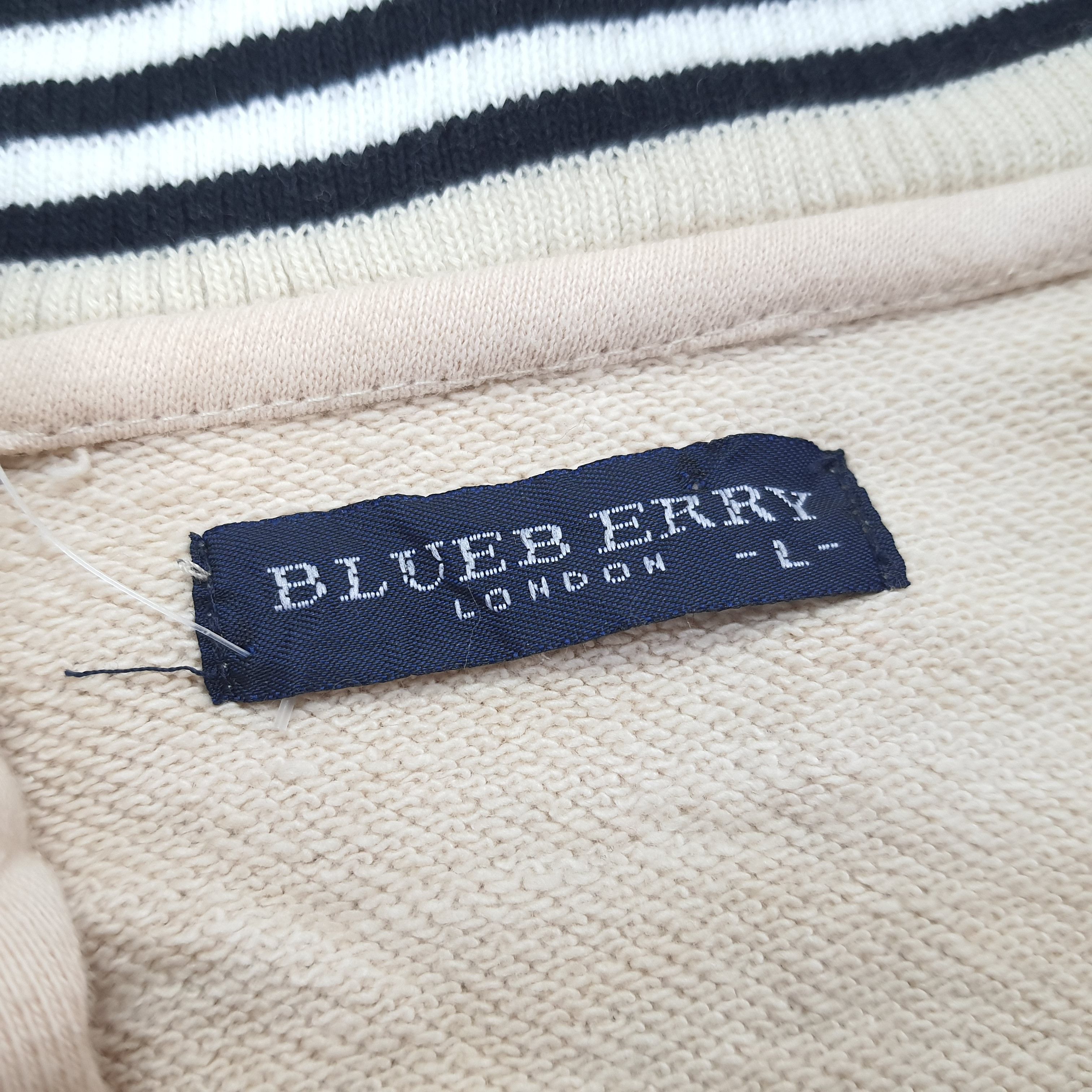 Burberry × Vintage Vintage Burberry London Zipper Sweatshirts Size US S / EU 44-46 / 1 - 5 Thumbnail