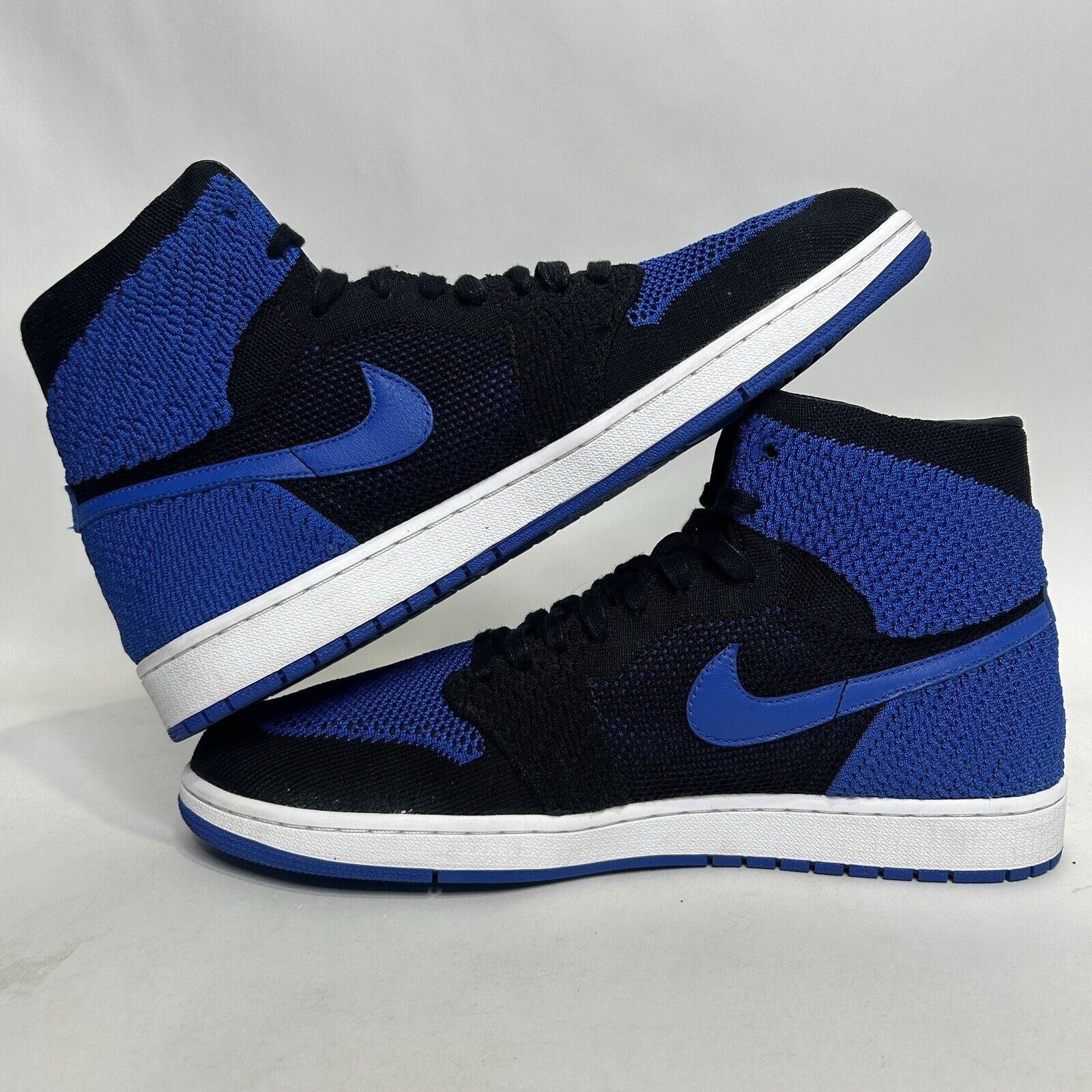 Nike Nike Air Jordan 1 Retro High OG Flyknit “Royal” 2024 Size US 14 / EU 47 - 3 Thumbnail
