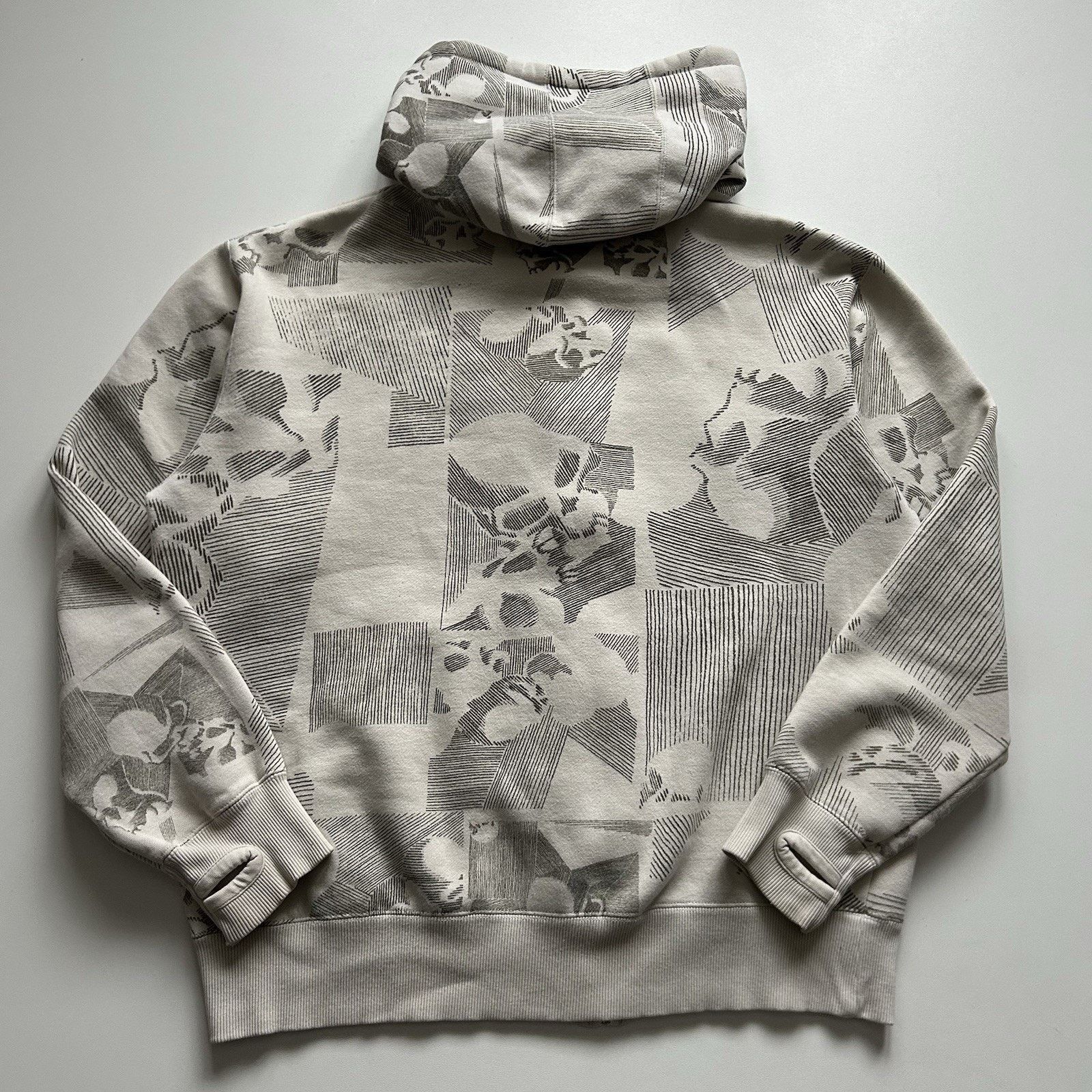 Oakley Vintage Y2K Oakley Skull AOP Full Zip Hoodie Size Medium Size US M / EU 48-50 / 2 - 5 Thumbnail