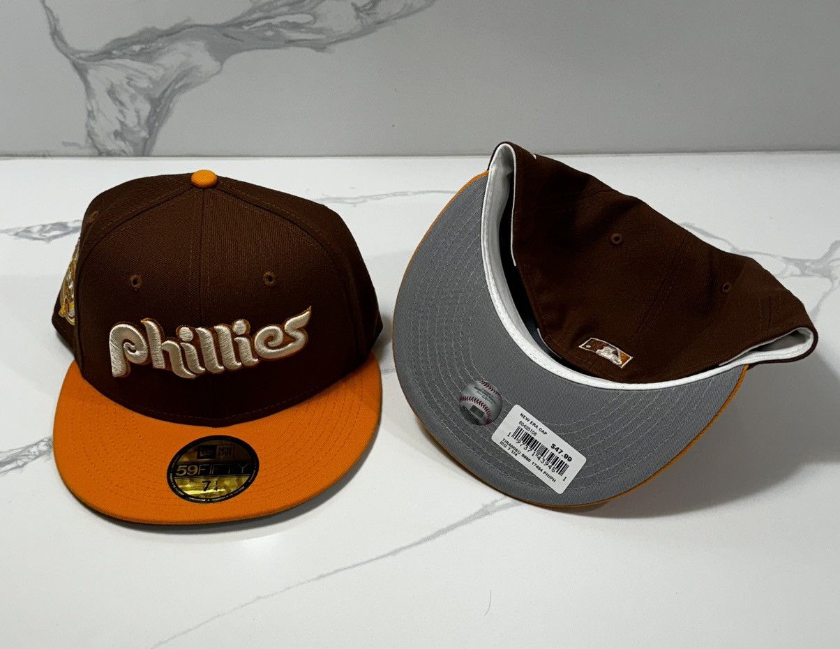 New Era Philadelphia Phillies New Era 7 1/4 100th Anniversary Hat Size ONE SIZE - 1 Thumbnail