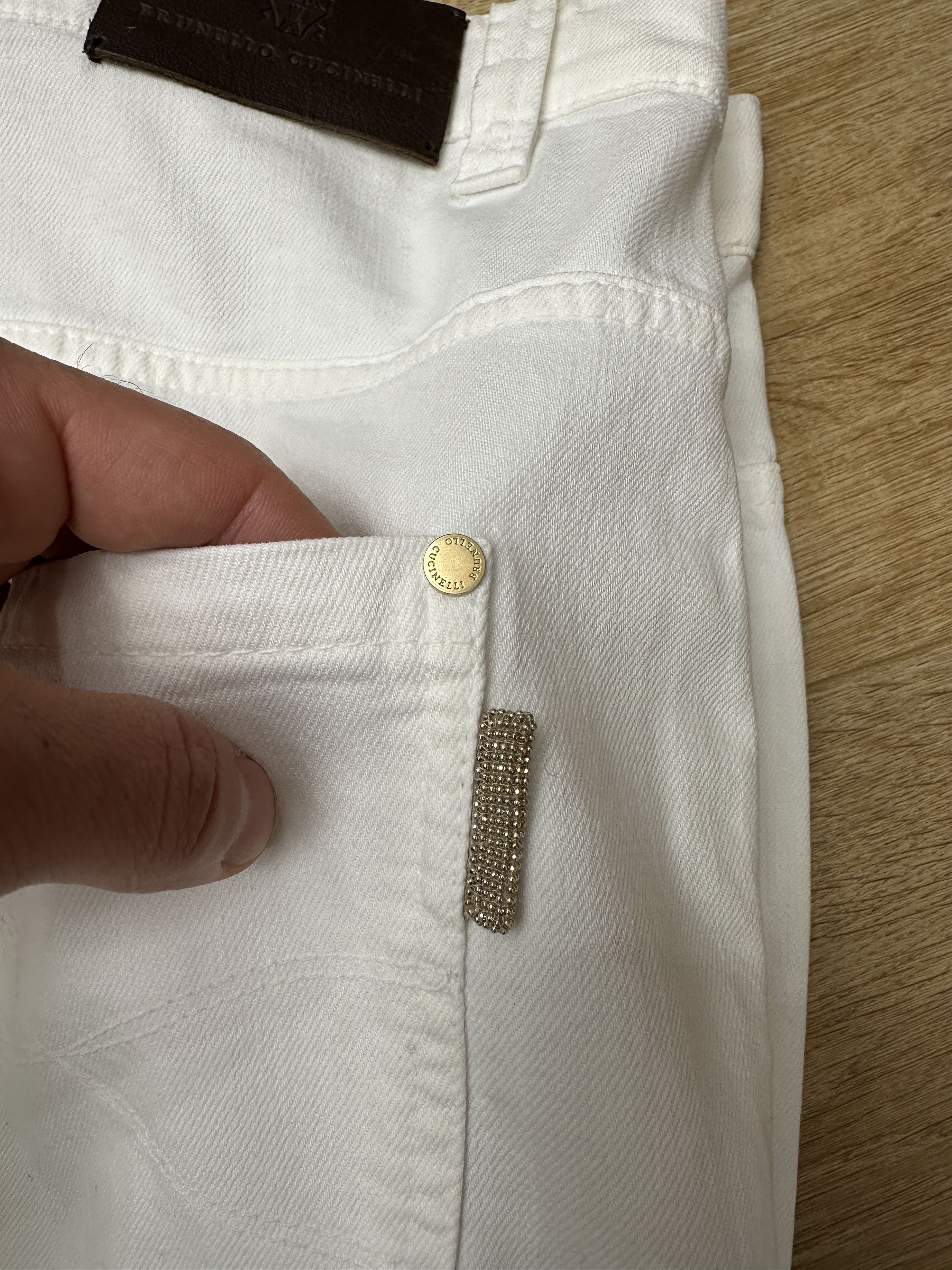 Brunello Cucinelli Brunello Cucinelli Skater Jean Straight IT44 F40 Trousers Size US 28 / EU 44 - 7 Thumbnail
