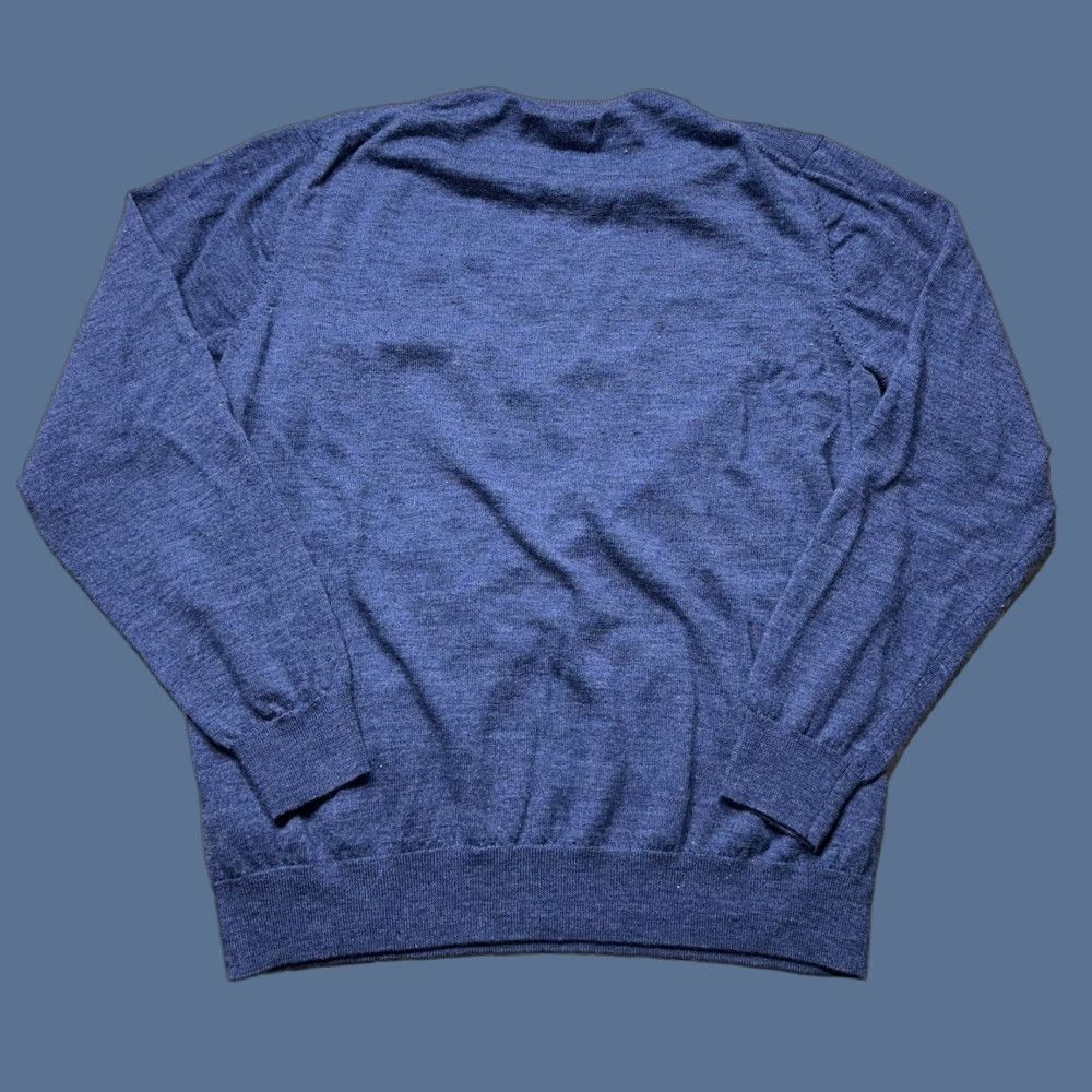 Vintage Goodthreads Mens Sweater 100% Merino Wool Crewneck Large Blue Long Sleeve Size US L / EU 52-54 / 3 - 1 Thumbnail