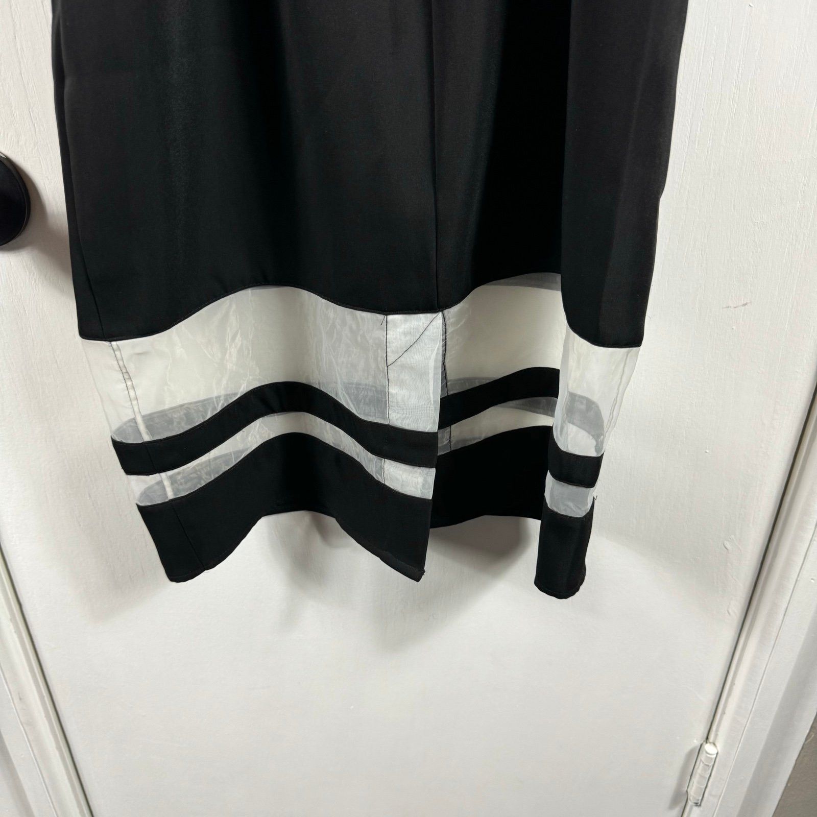 NBD NBD Second Chances Midi Dress in Black tiered knee length d Size XS / US 0-2 / IT 36-38 - 7 Thumbnail