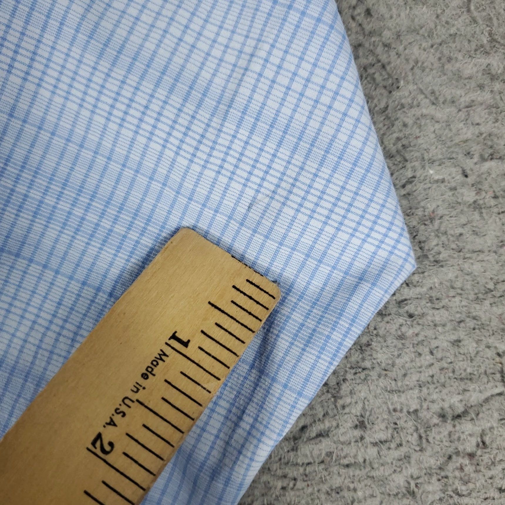 Tommy Bahama Tommy Bahama Shirt Mens Small Blue Plaid Nylon Button Up Long Sleeve Size US S / EU 44-46 / 1 - 4 Thumbnail