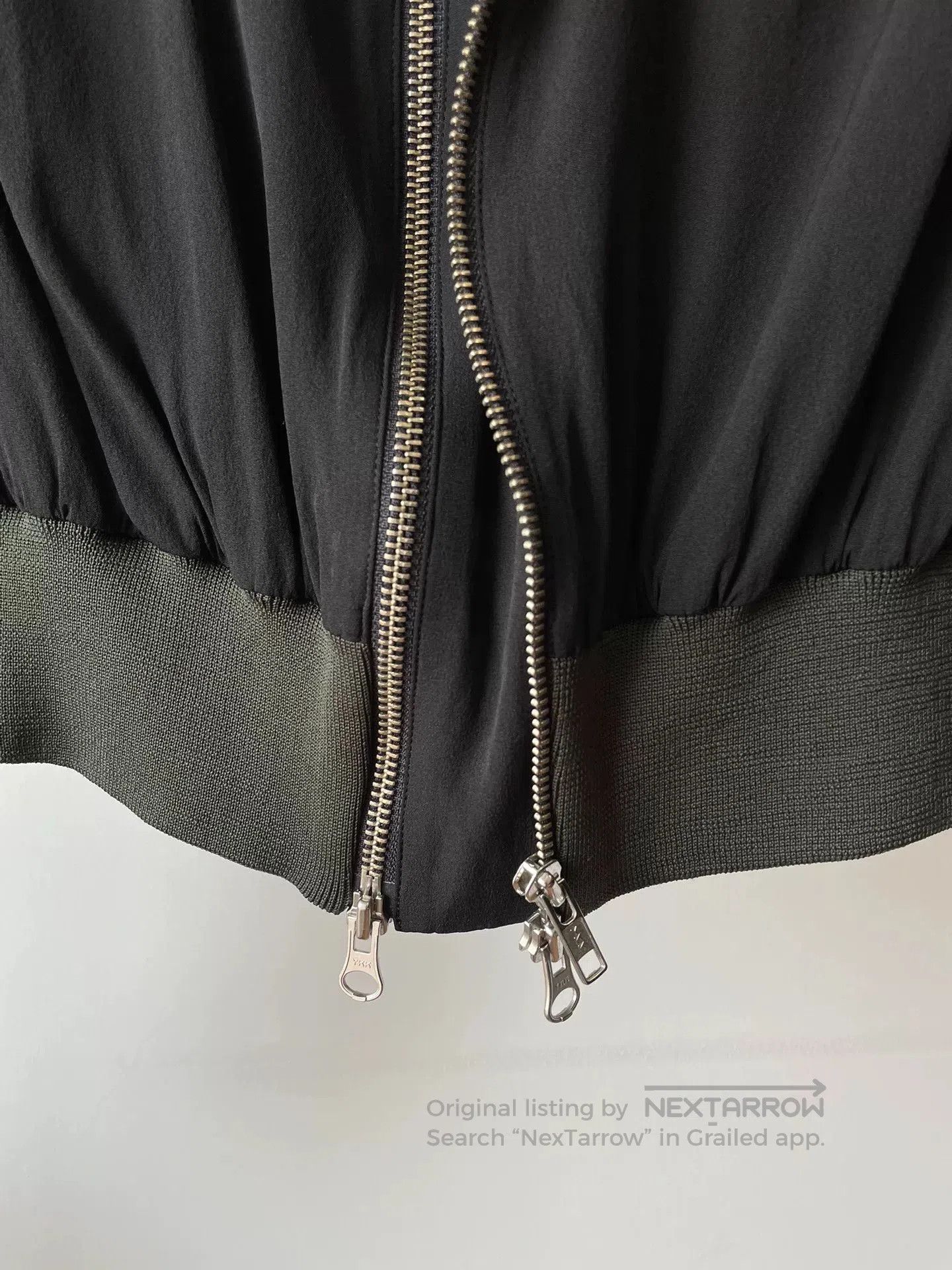 Yohji Yamamoto Yohji Yamamoto 02SS Double Zip Silk Jacket. Size US L / EU 52-54 / 3 - 5 Thumbnail