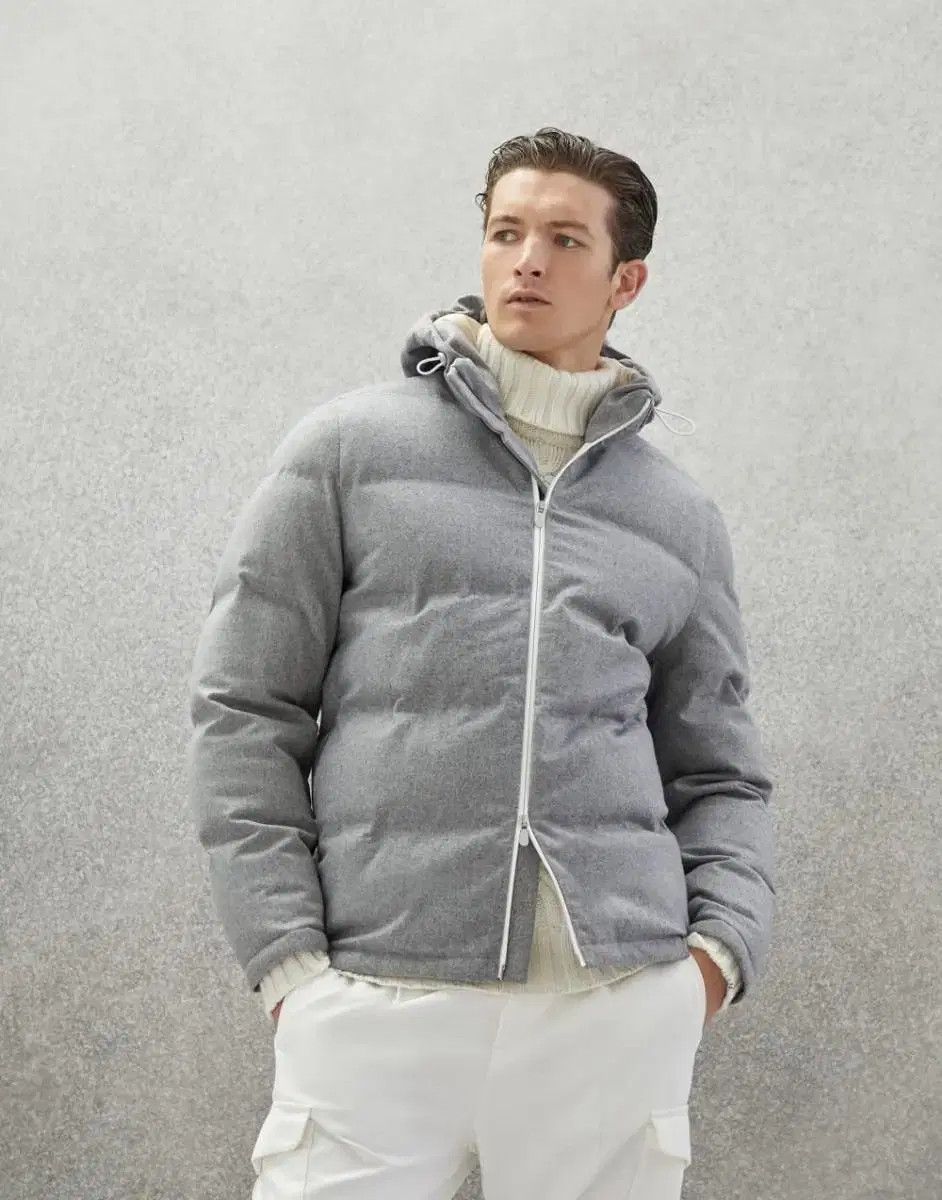 0924 Wr Padded Jacket in Grey