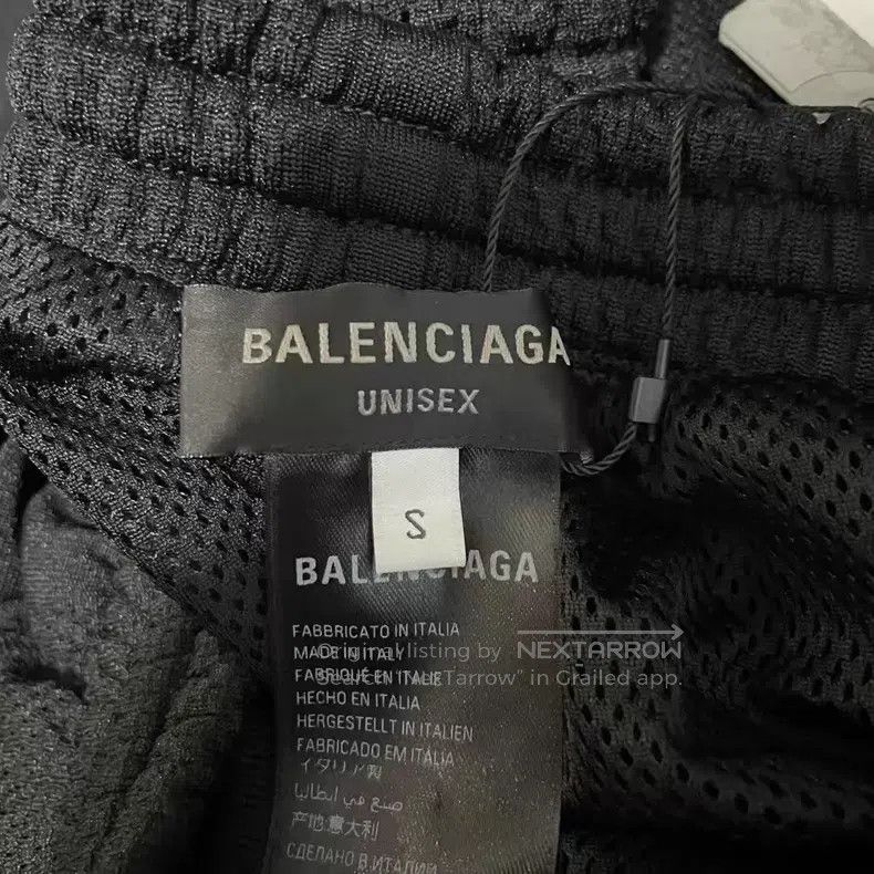 Balenciaga Balenciaga Size S Double Ring Flame Net Eye Sweatpants Size US 27 - 3 Thumbnail