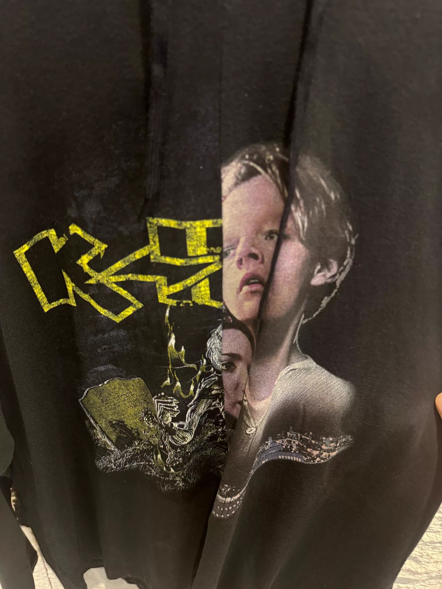 Vetements VETEMENTS Titanic Print Hoodie Black M Unisex Size US M / EU 48-50 / 2 - 2 Thumbnail