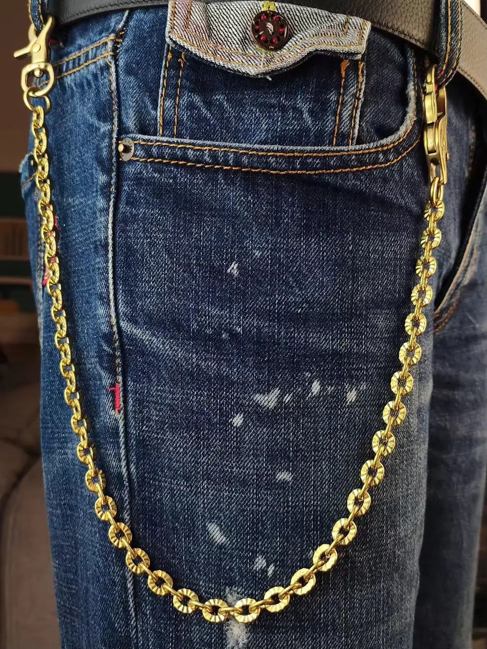 Jewelry Tibet pattern Pant Chain Size ONE SIZE - 1 Thumbnail