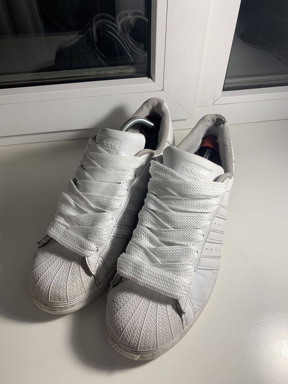 Adidas × Vintage Vintage Shoes Adidas (superstar) Size US 8.5 / EU 41-42 - 4 Thumbnail