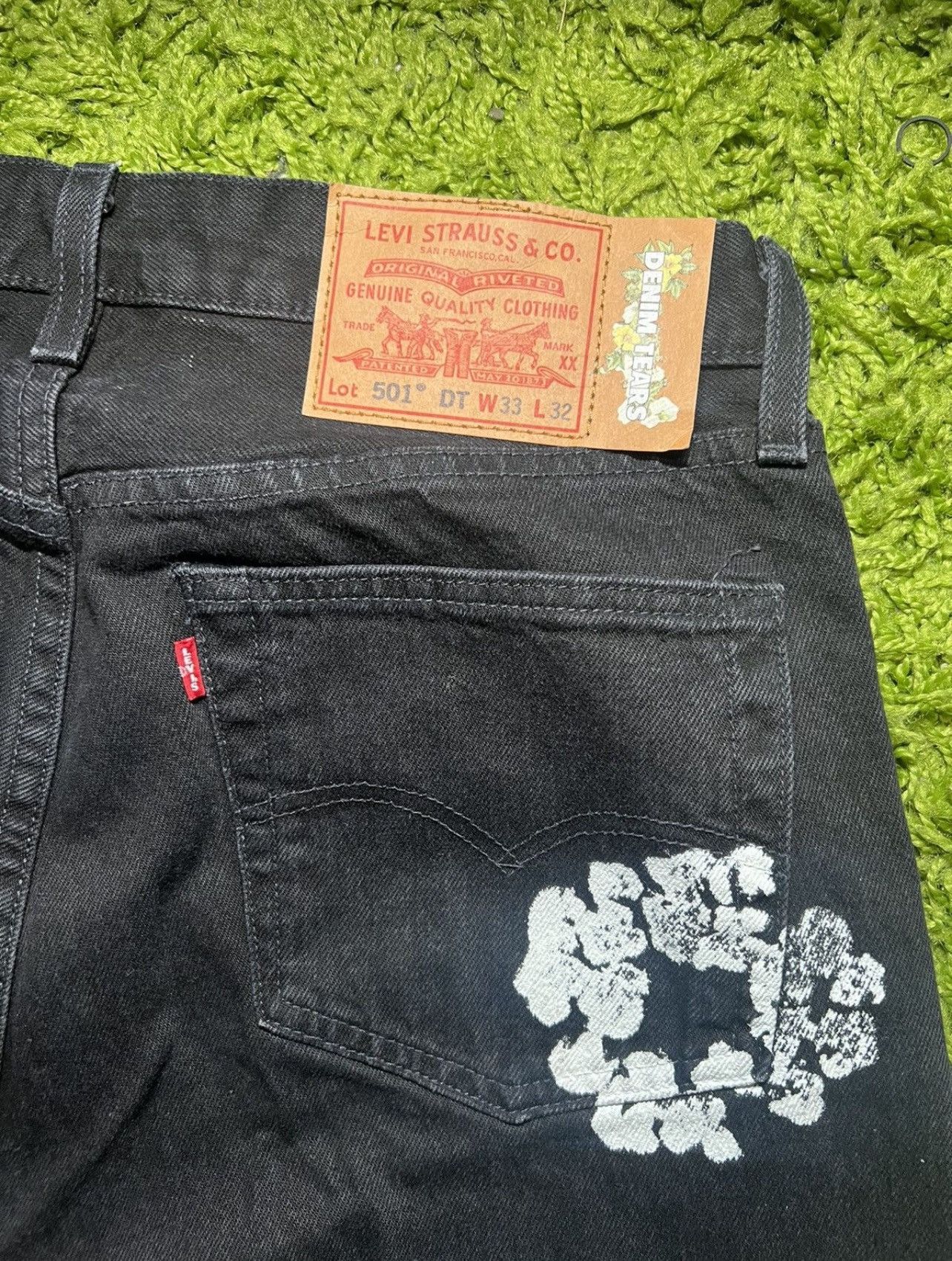 DENIM TEARS × Levi's Denim Tears x Levi’s Cotton Wreath Jeans Size US 33 - 4 Thumbnail