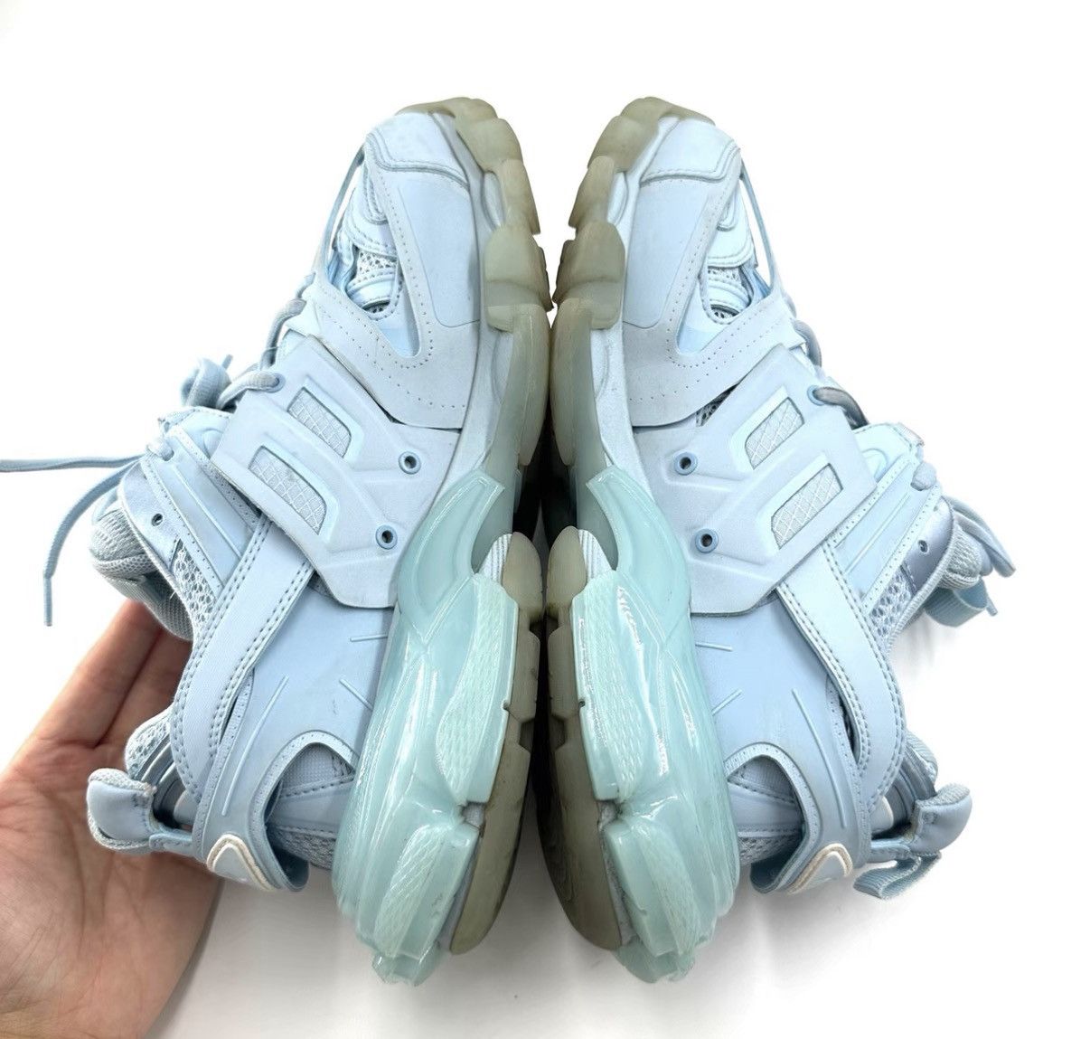 Balenciaga Balenciaga Track Ice Blue Dad Sneakers K12 Size US 8 / IT 38 - 7 Thumbnail