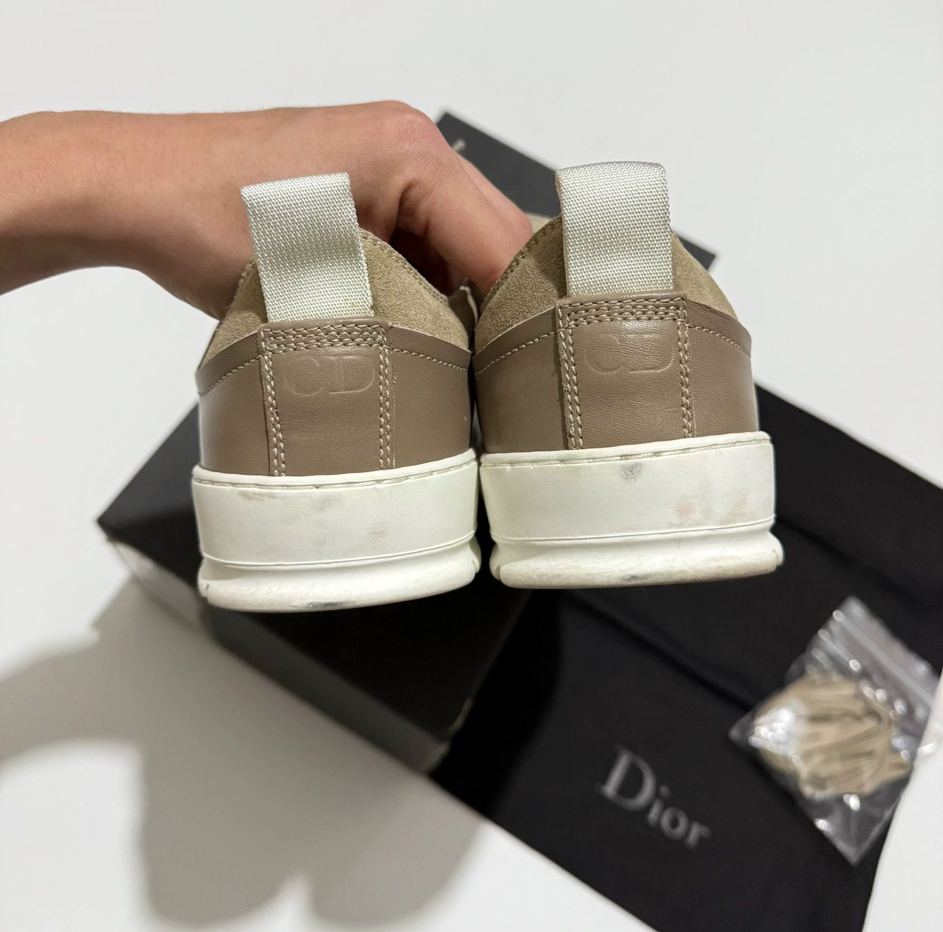 Dior Dior Khaki Leather Loafers - Size 42 (28cm) - EUC Size US 9 / EU 42 - 6 Thumbnail