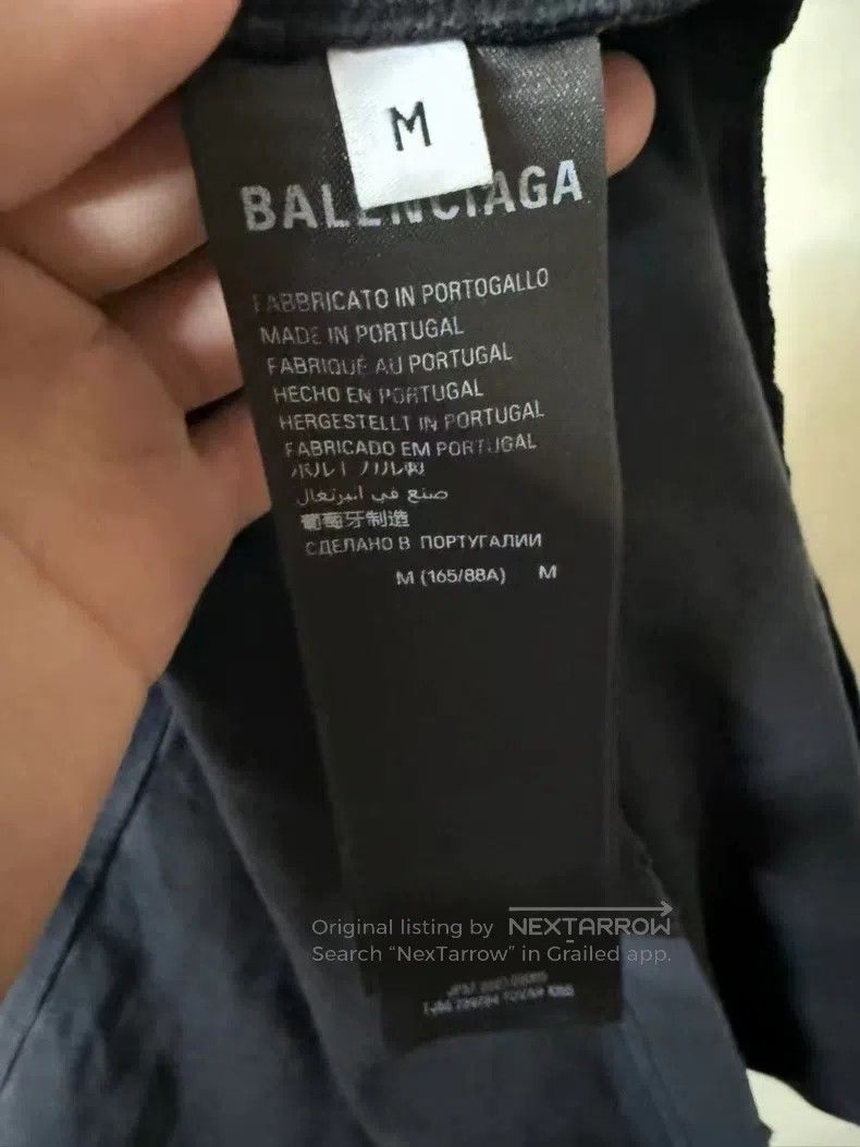 Balenciaga Balenciaga Masking Tape Short Sleeve Size US M / EU 48-50 / 2 - 4 Thumbnail