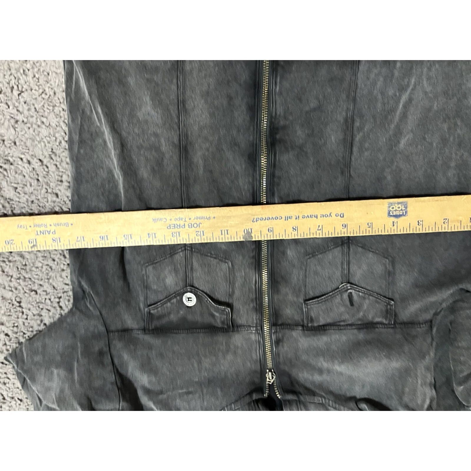 Calvin Klein Calvin Klein Performance Dry Full Zip Hoodie Hooded Jacket Gray Blackish Medium Woman Regular Size M / US 6-8 / IT 42-44 - 4 Thumbnail