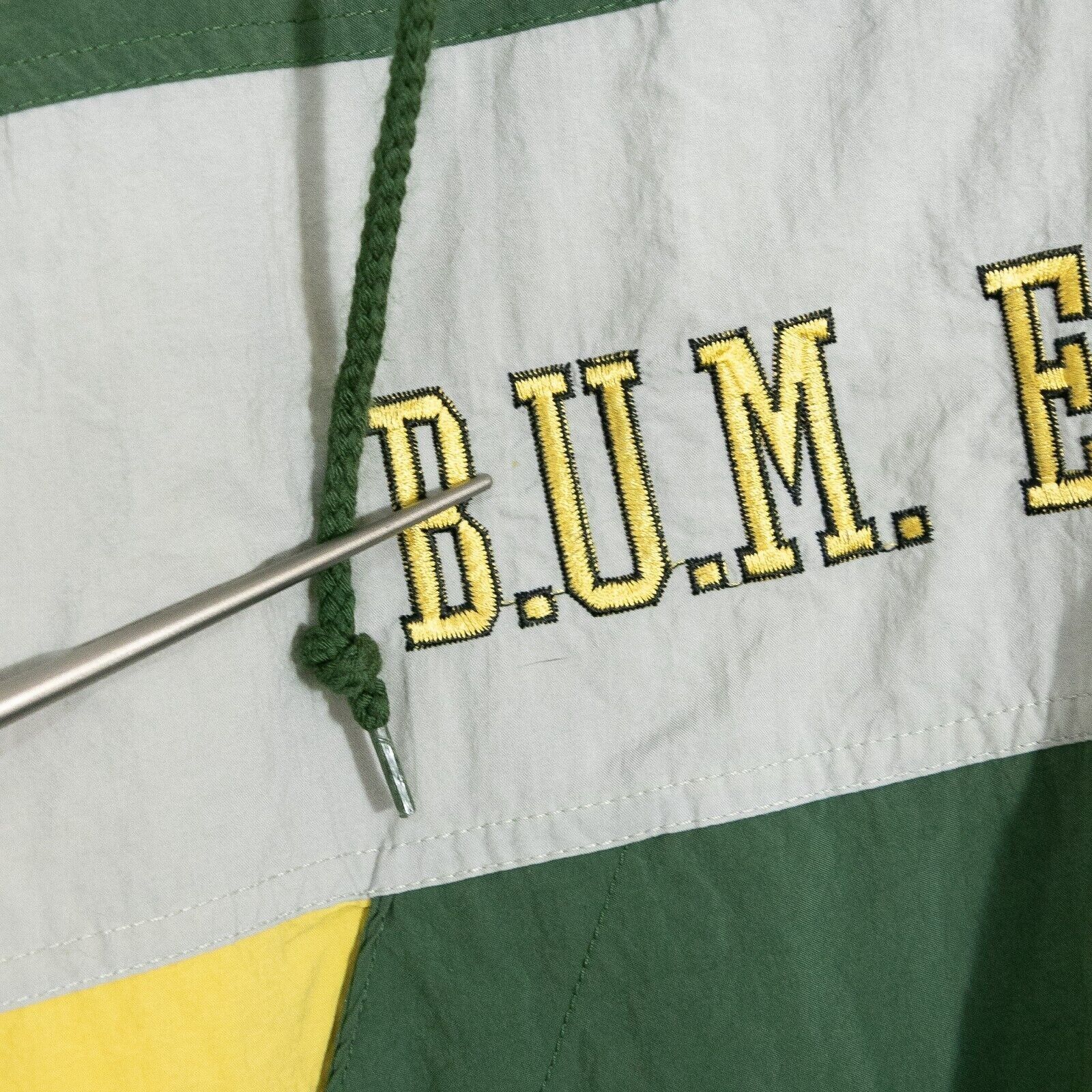 B.U.M Equipment × Vintage Vintage BUM Equipment Windbreaker Mens Small - Green Retro Size US S / EU 44-46 / 1 - 3 Thumbnail